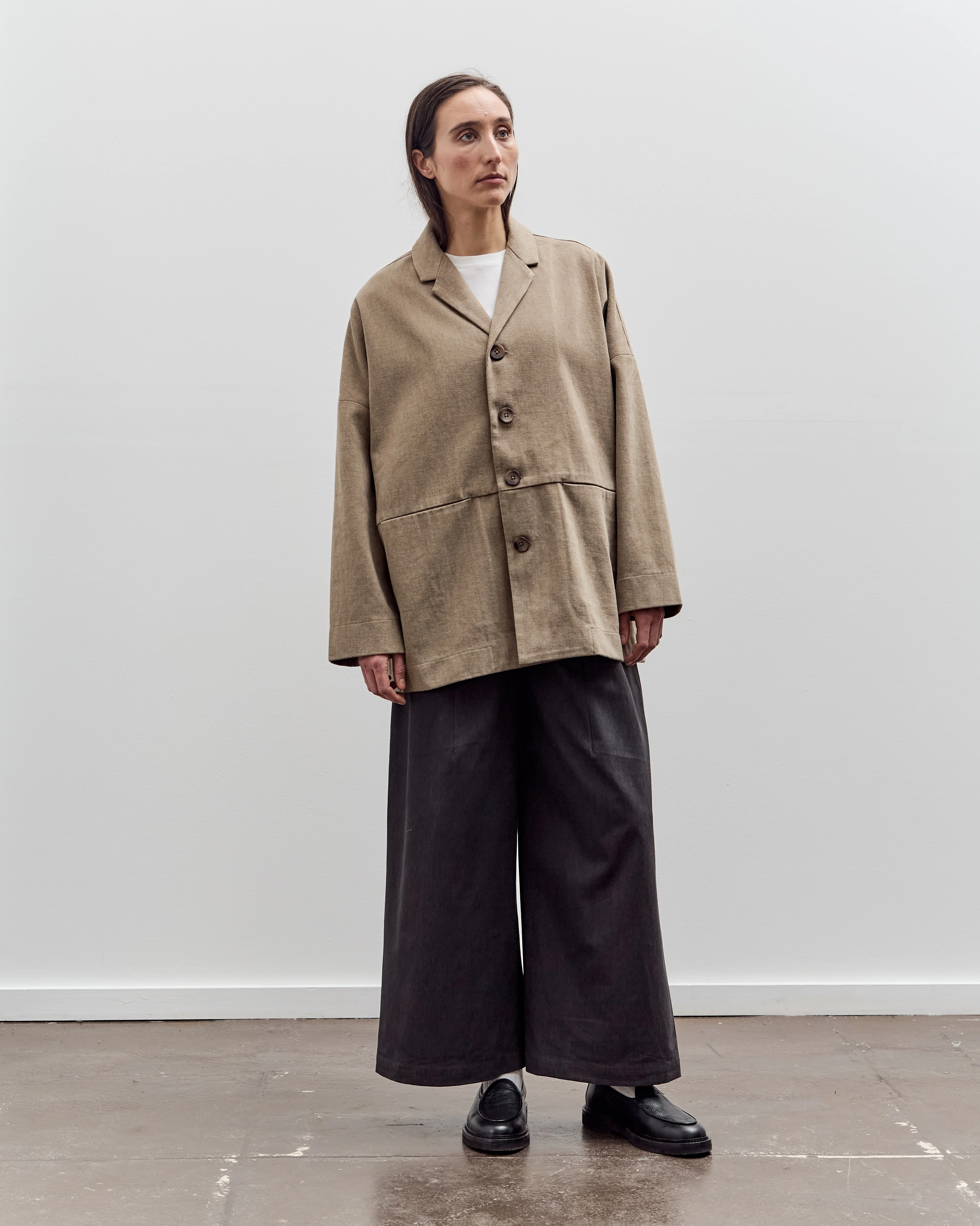 7115 by Szeki Oversized Blazer, Umber - Image 2