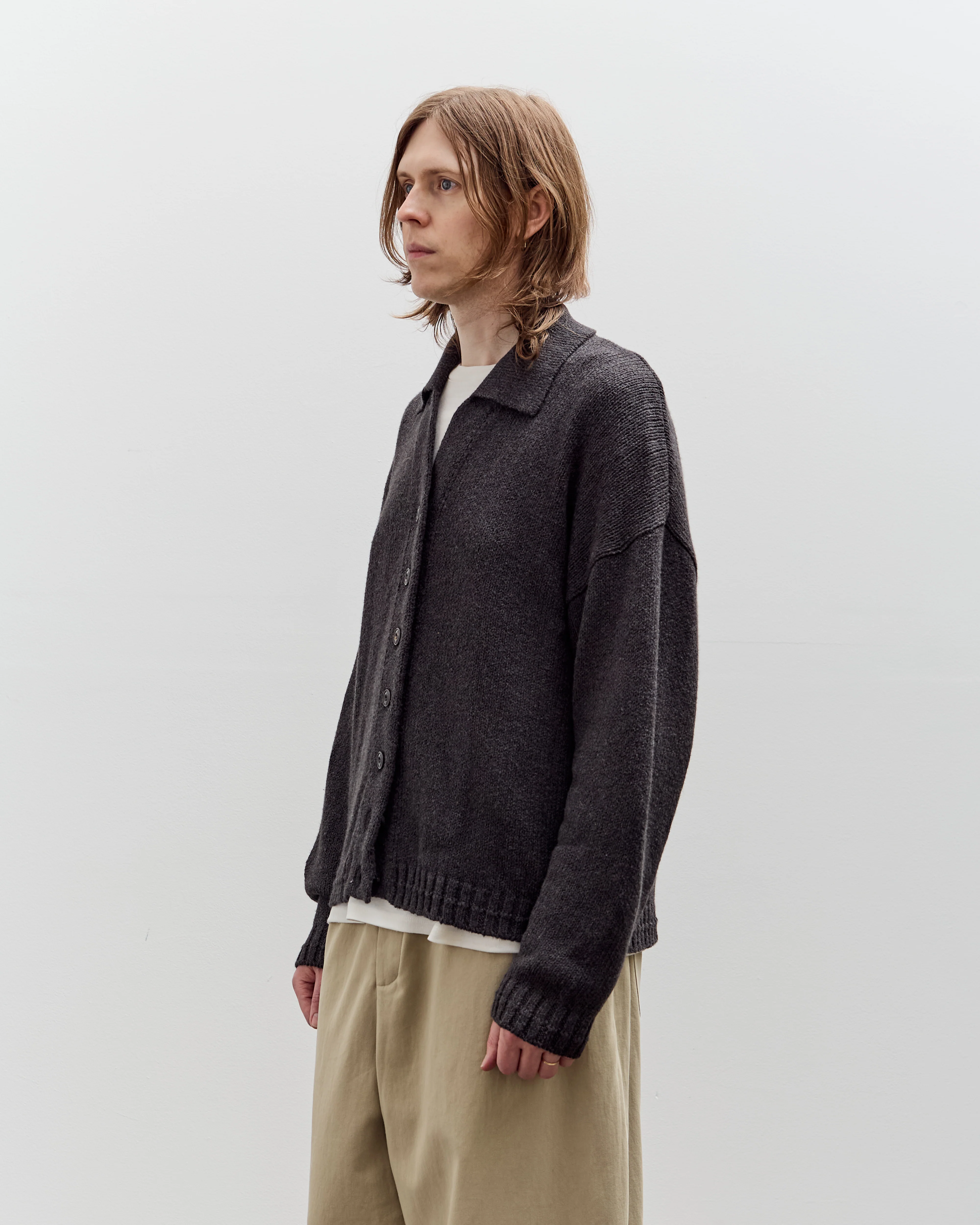 7115 by Szeki Spring Cardigan, Carbon - Image 3