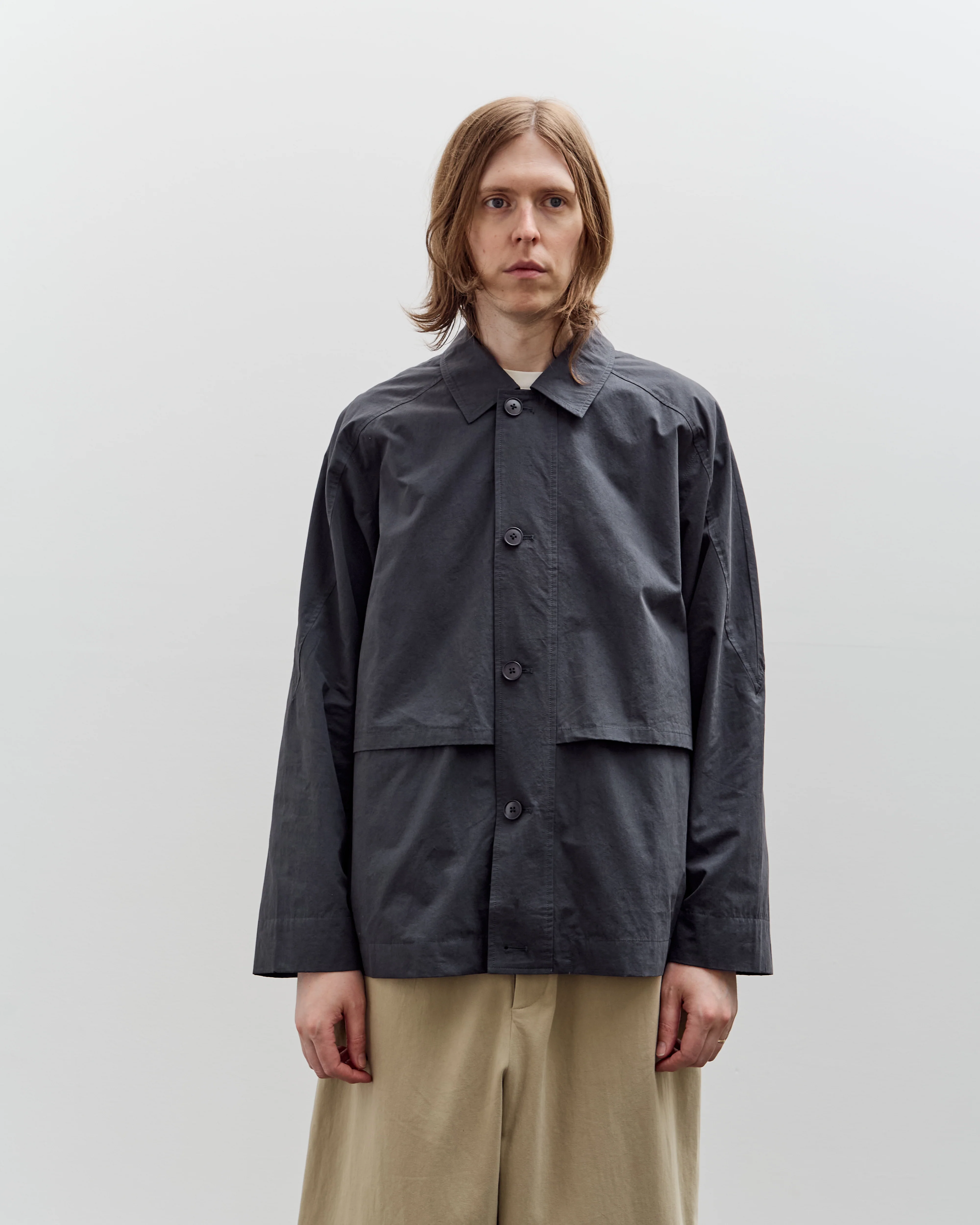 7115 by Szeki Spring Chore Jacket, Navy - Image 6