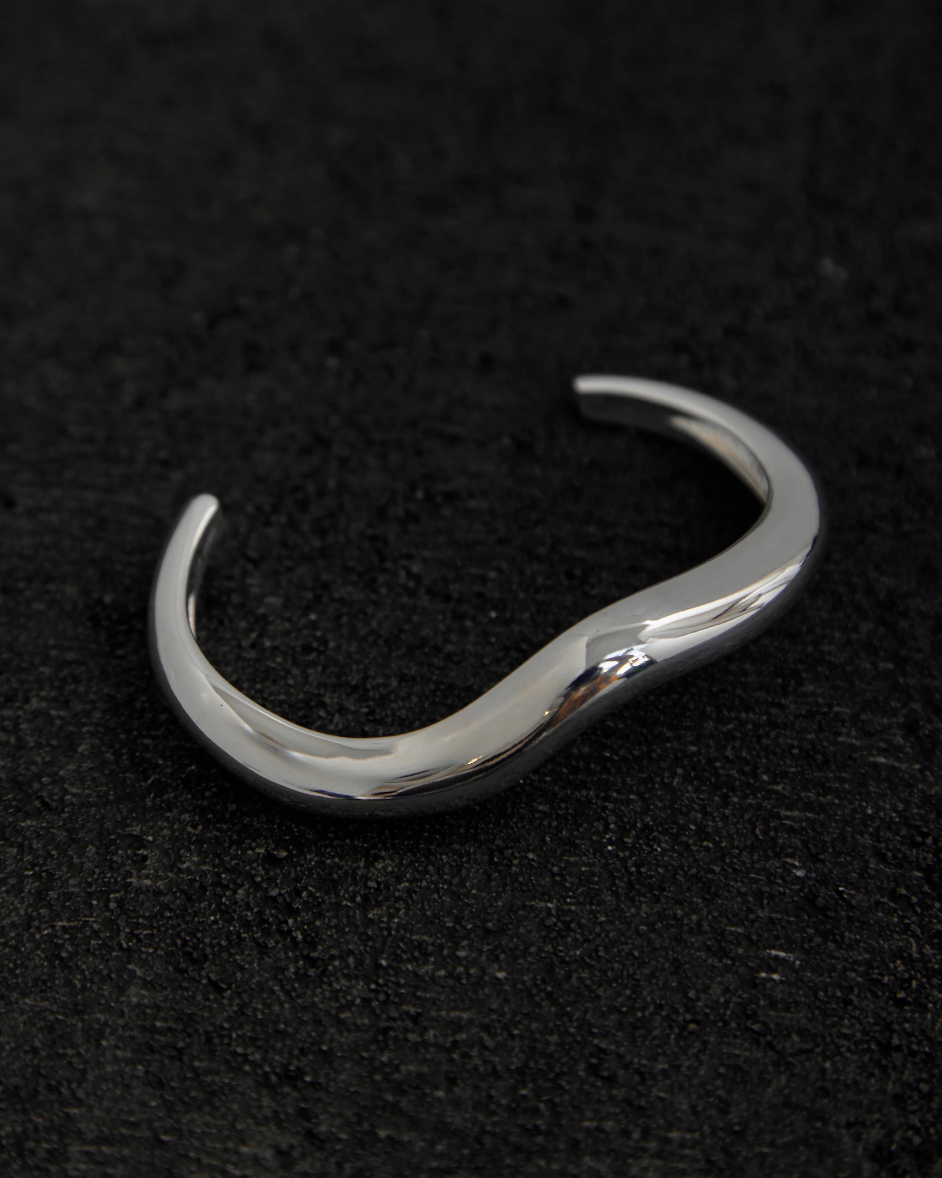 Agmes Medium Astrid Cuff, Sterling Silver - Image 2