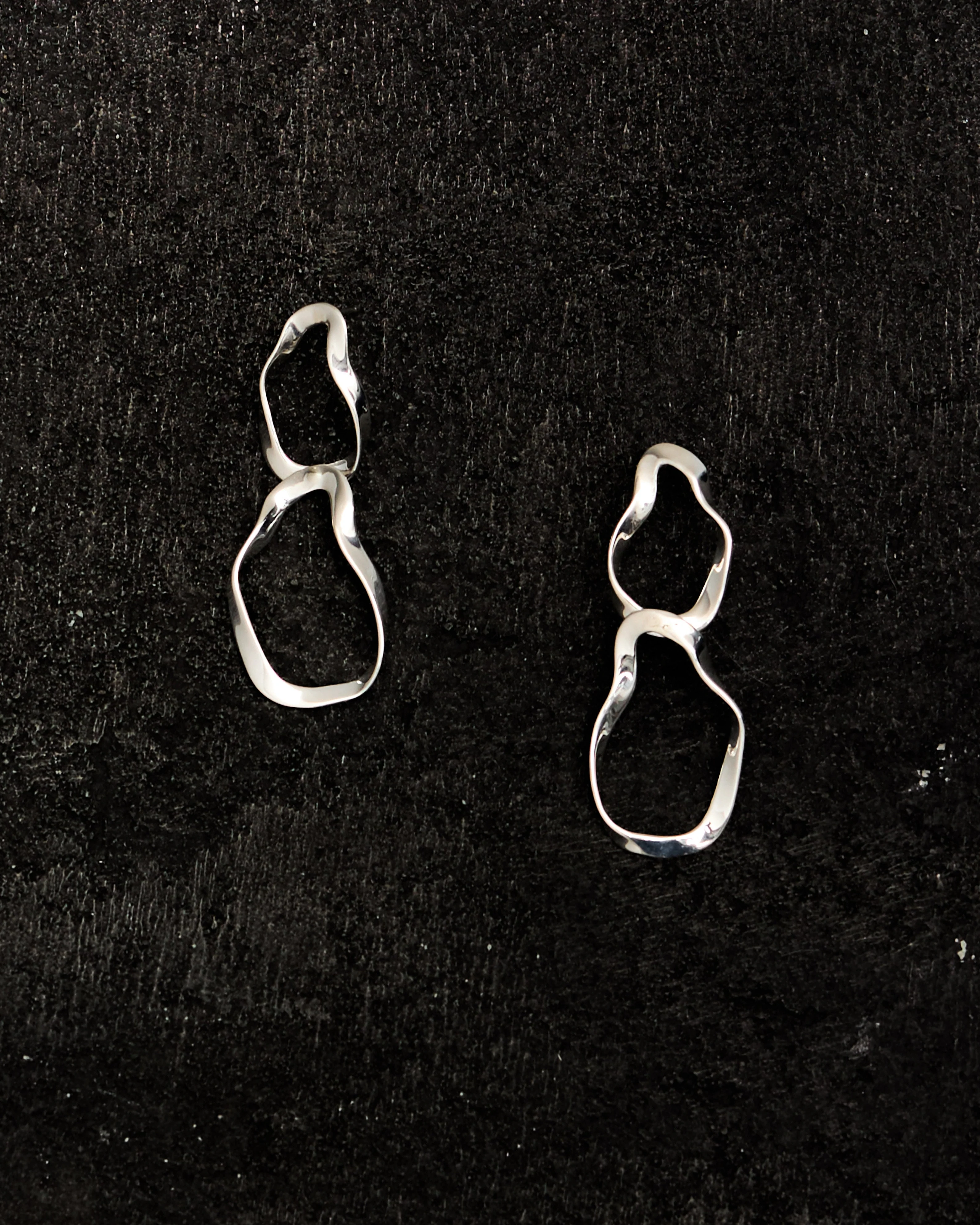 Agmes Small Viviane Earrings, Sterling Silver - Image 2