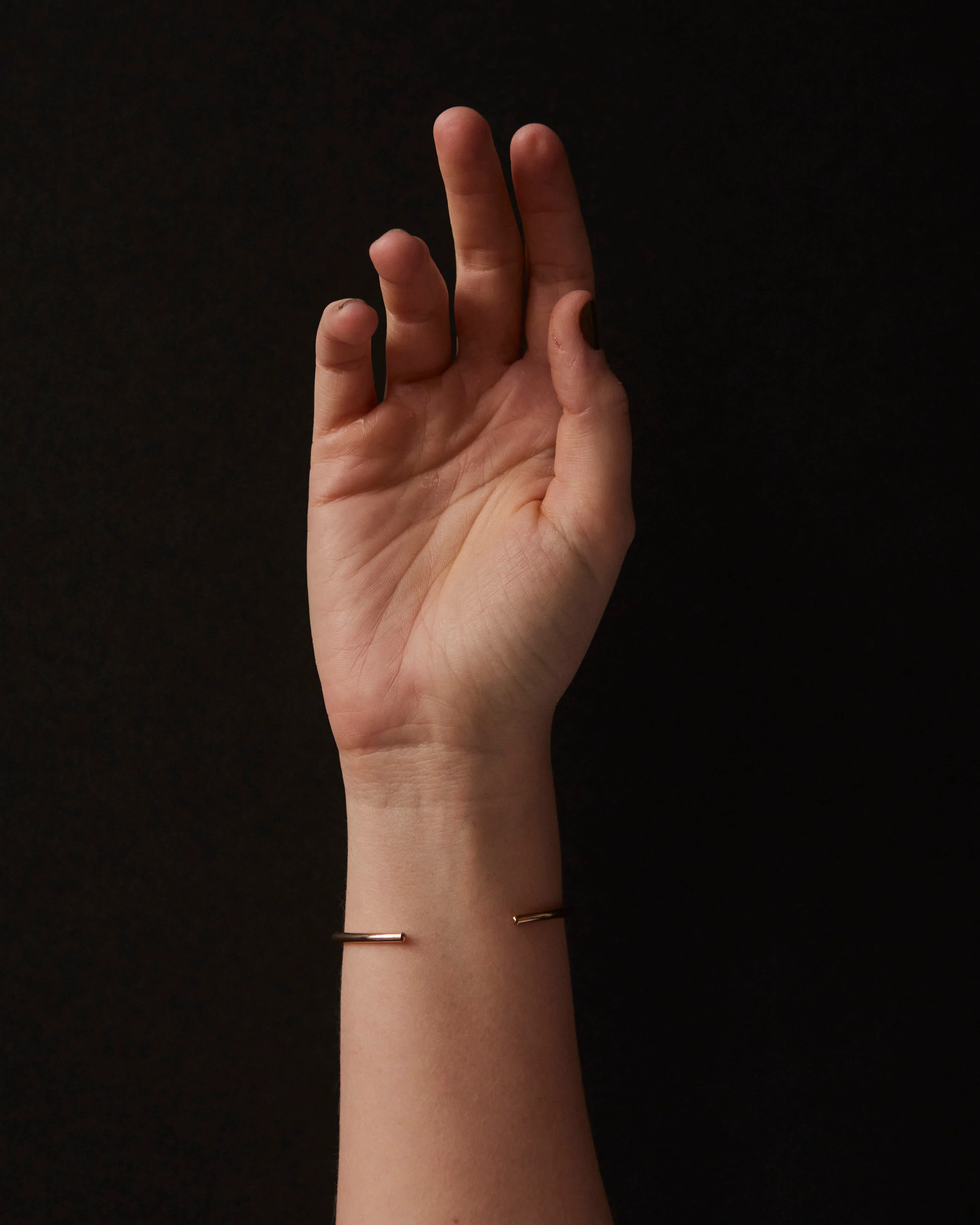 Another Feather Thin Pace Cuff, 14K Gold Fill - Image 3