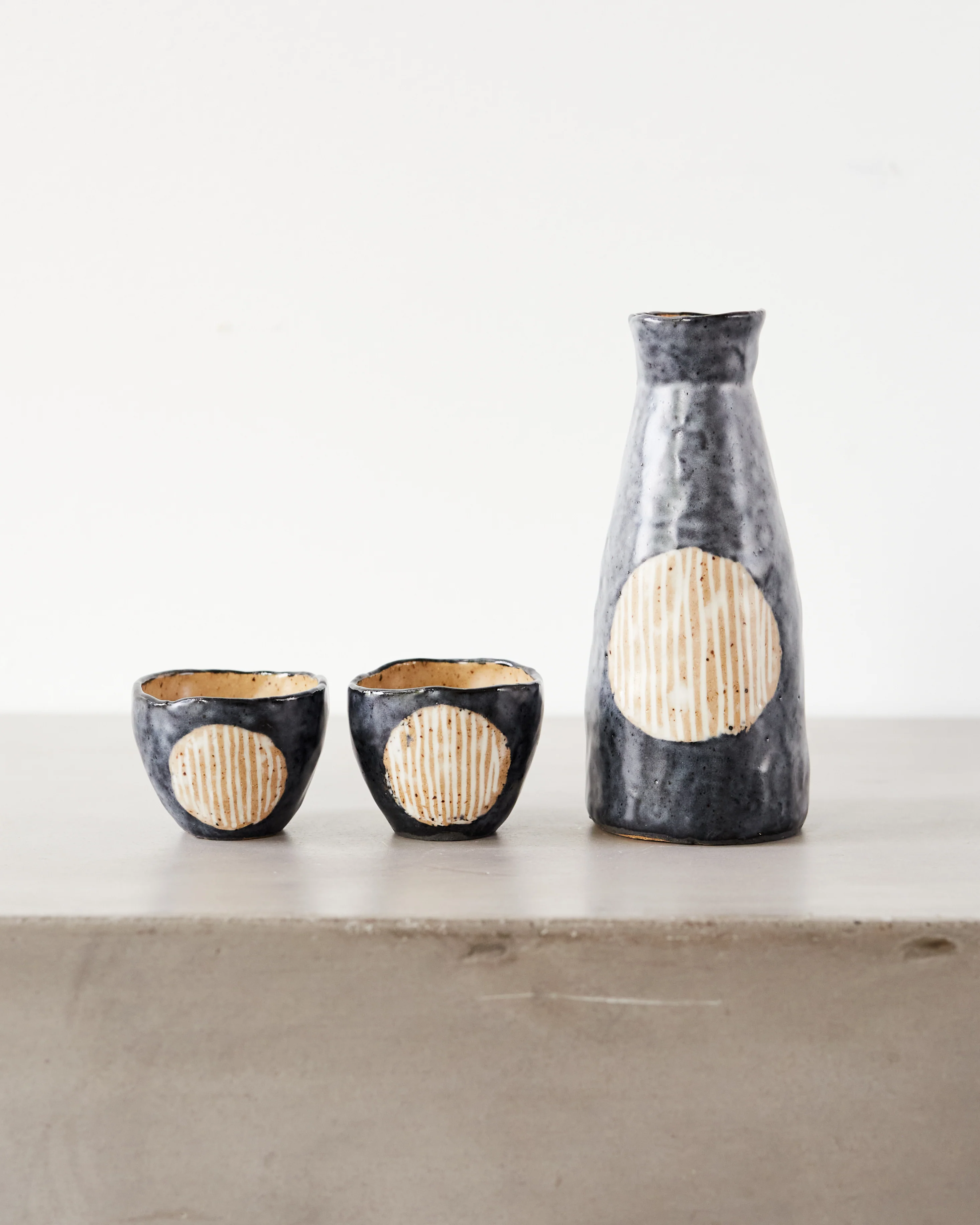 Ayame Bullock Indigo Moon, Sake Cups - Image 5