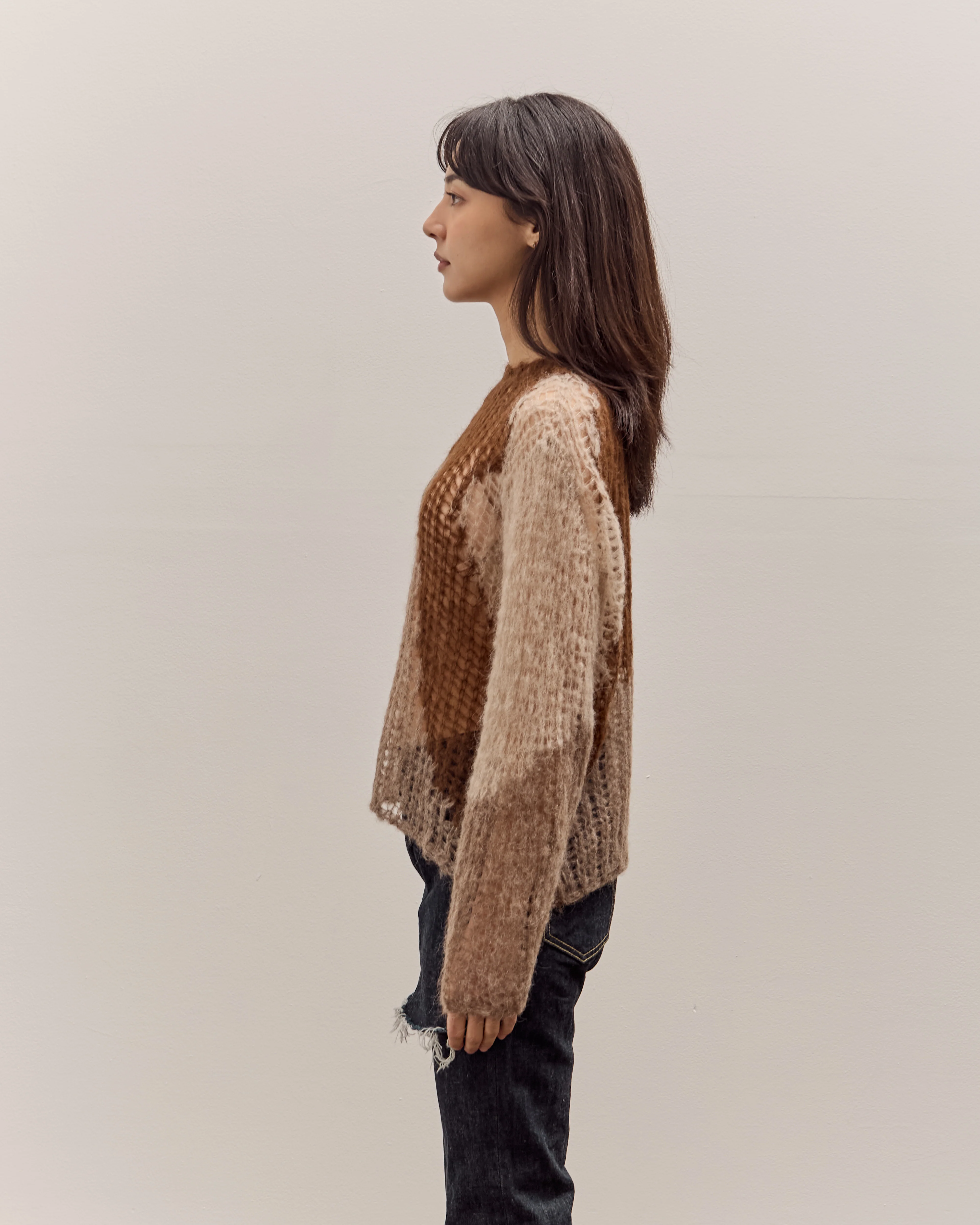 Brain Dead Organic Threadbare Sweater, Avocado - Image 4