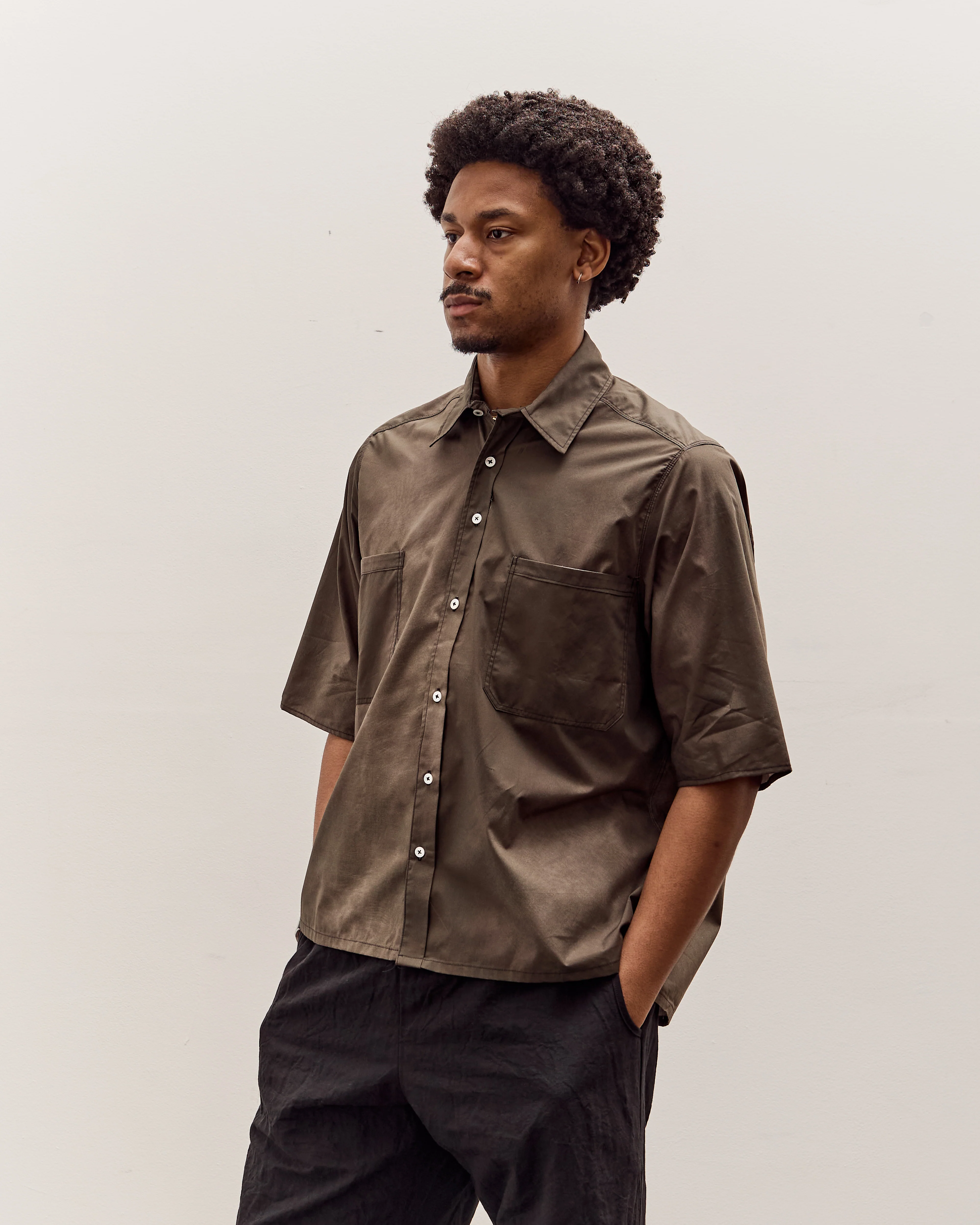 Camiel Fortgens Boxy Shirt, Black Sunfade - Image 4