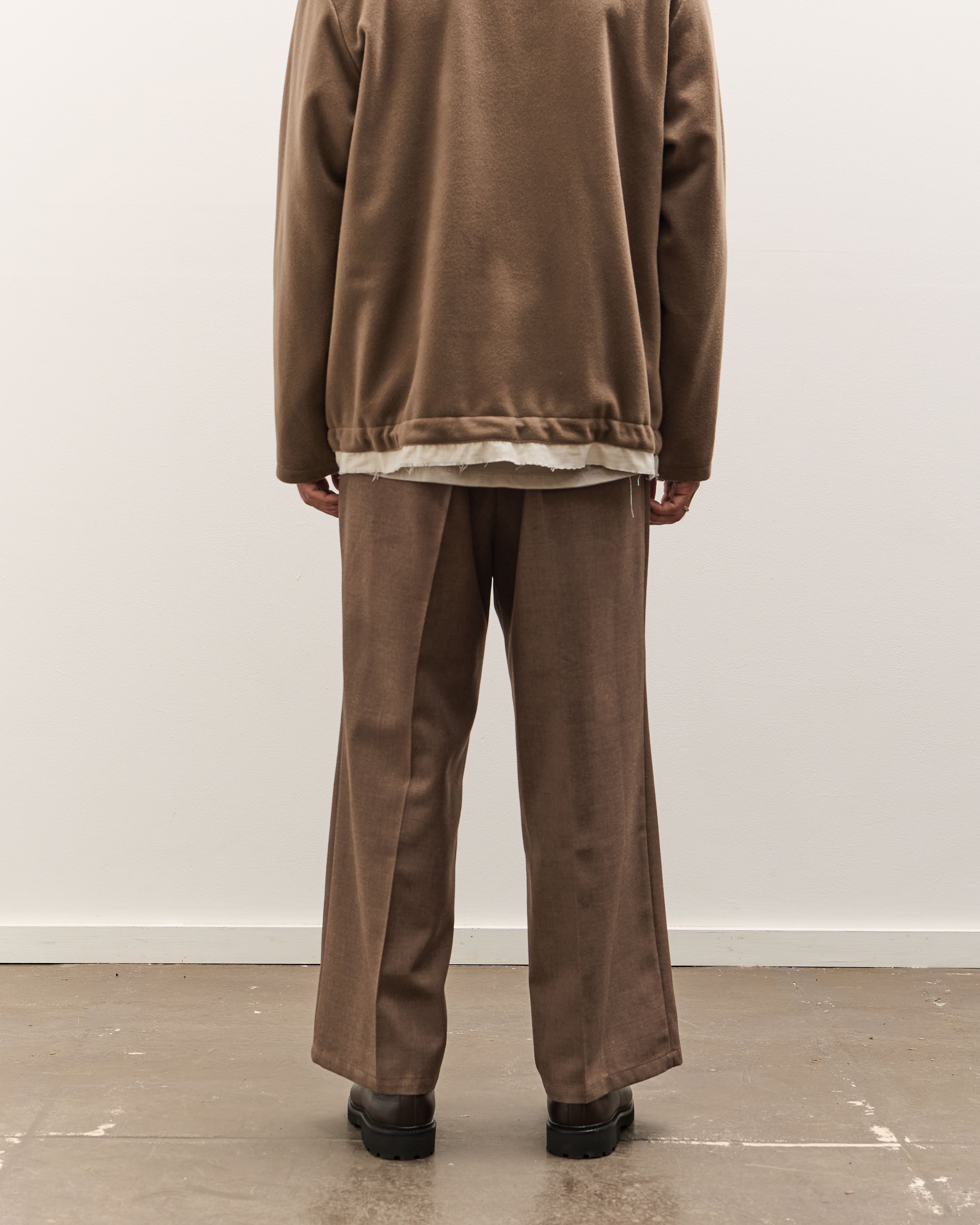 Camiel Fortgens Straight Slacks Unisex, Brown - Image 7
