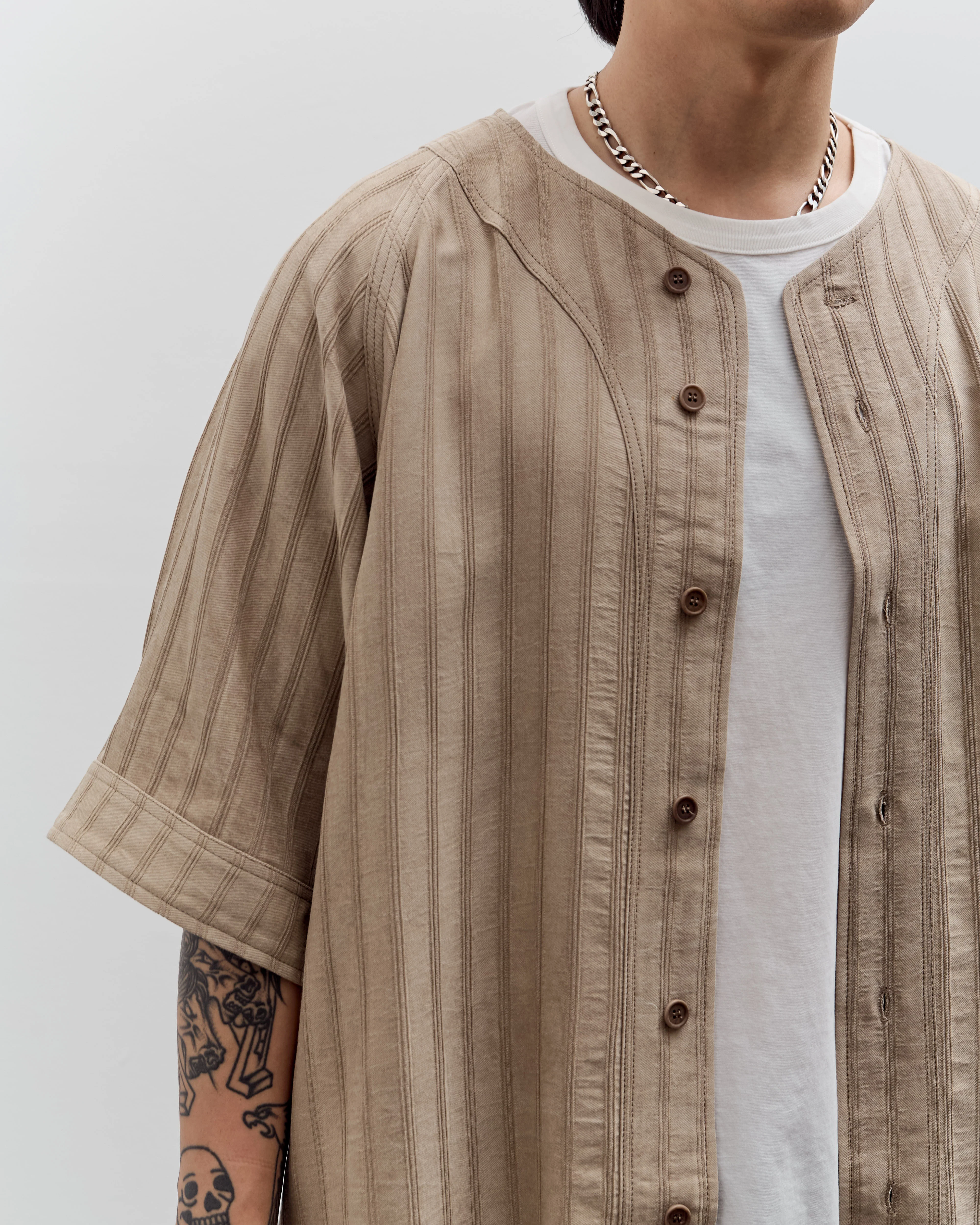 Colbo Baseball Shirt, Mineral - Image 2