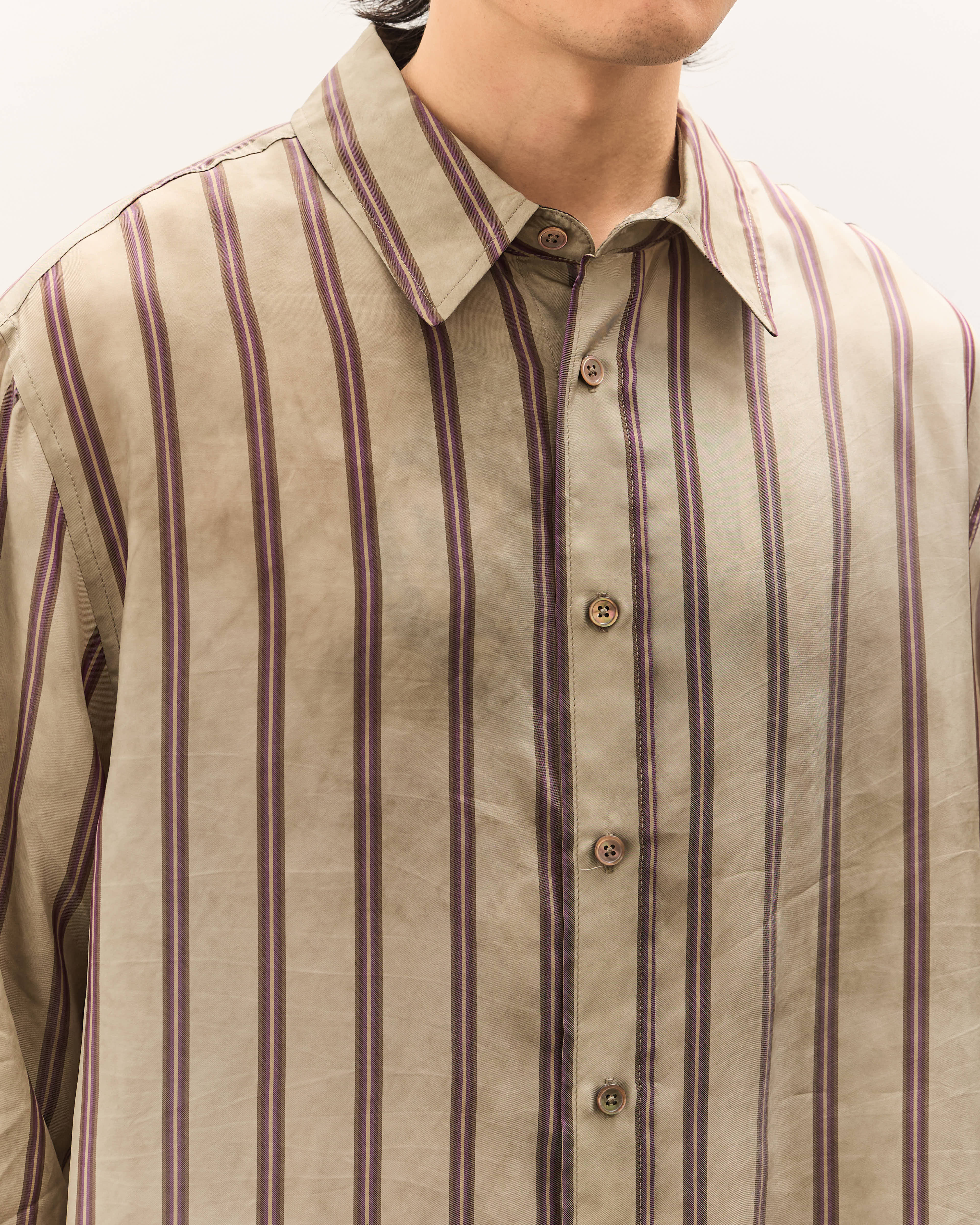 Colbo Dress Shirt Unisex, Purple Smoke - Image 7