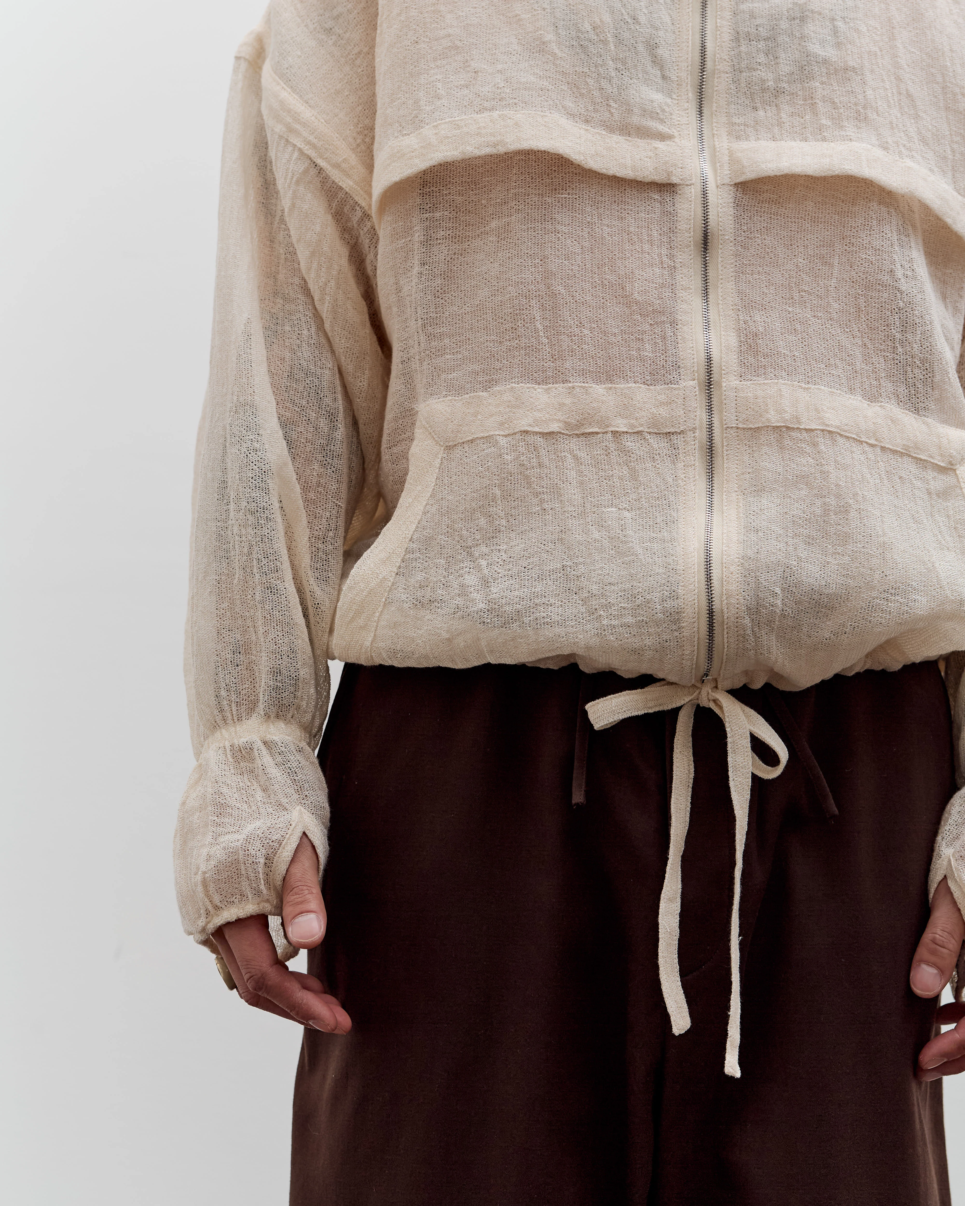 Colbo Mesh Jacket Unisex, Natural - Image 8