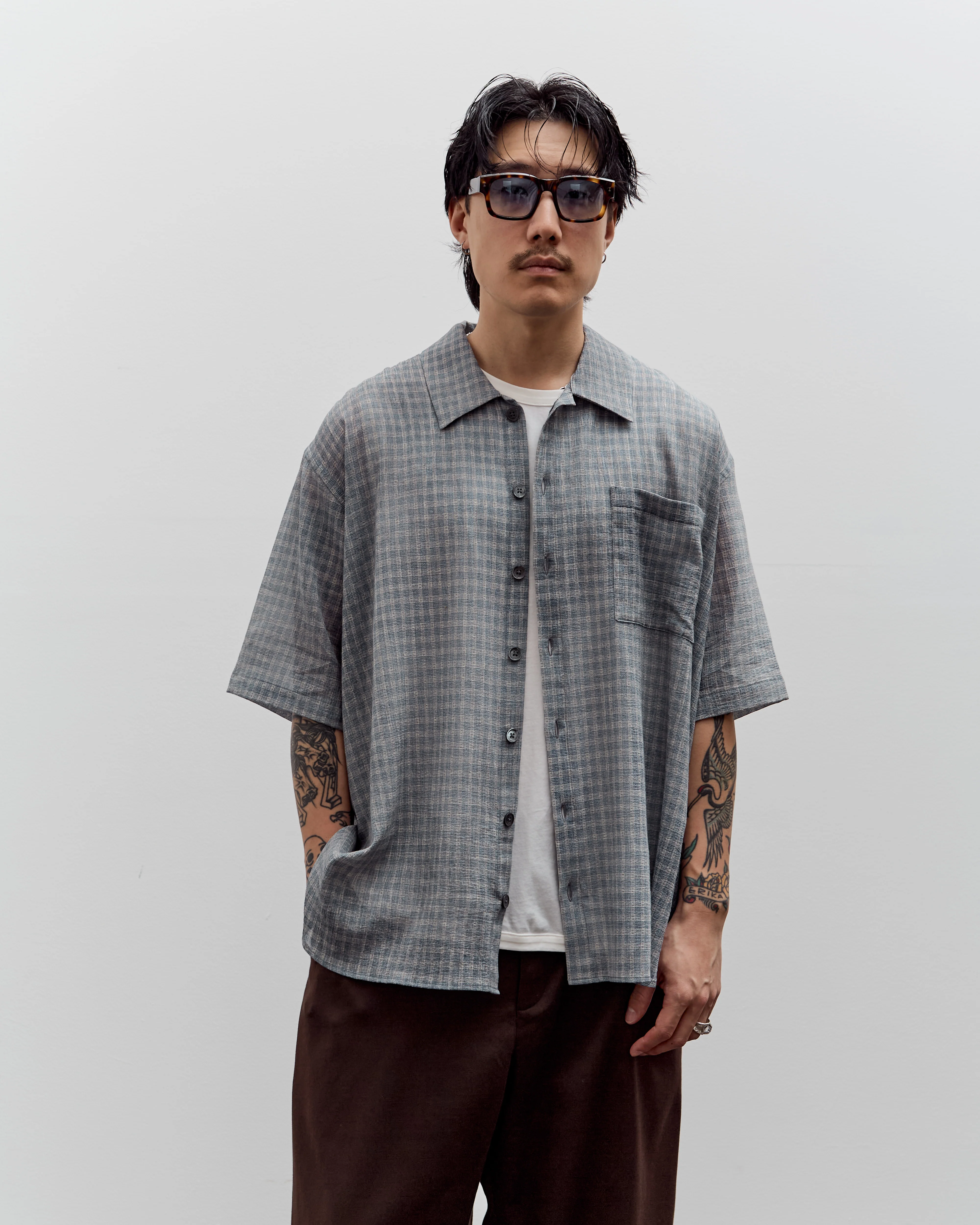 Colbo Easy Shirt Unisex, Damaged Blue - Image 4