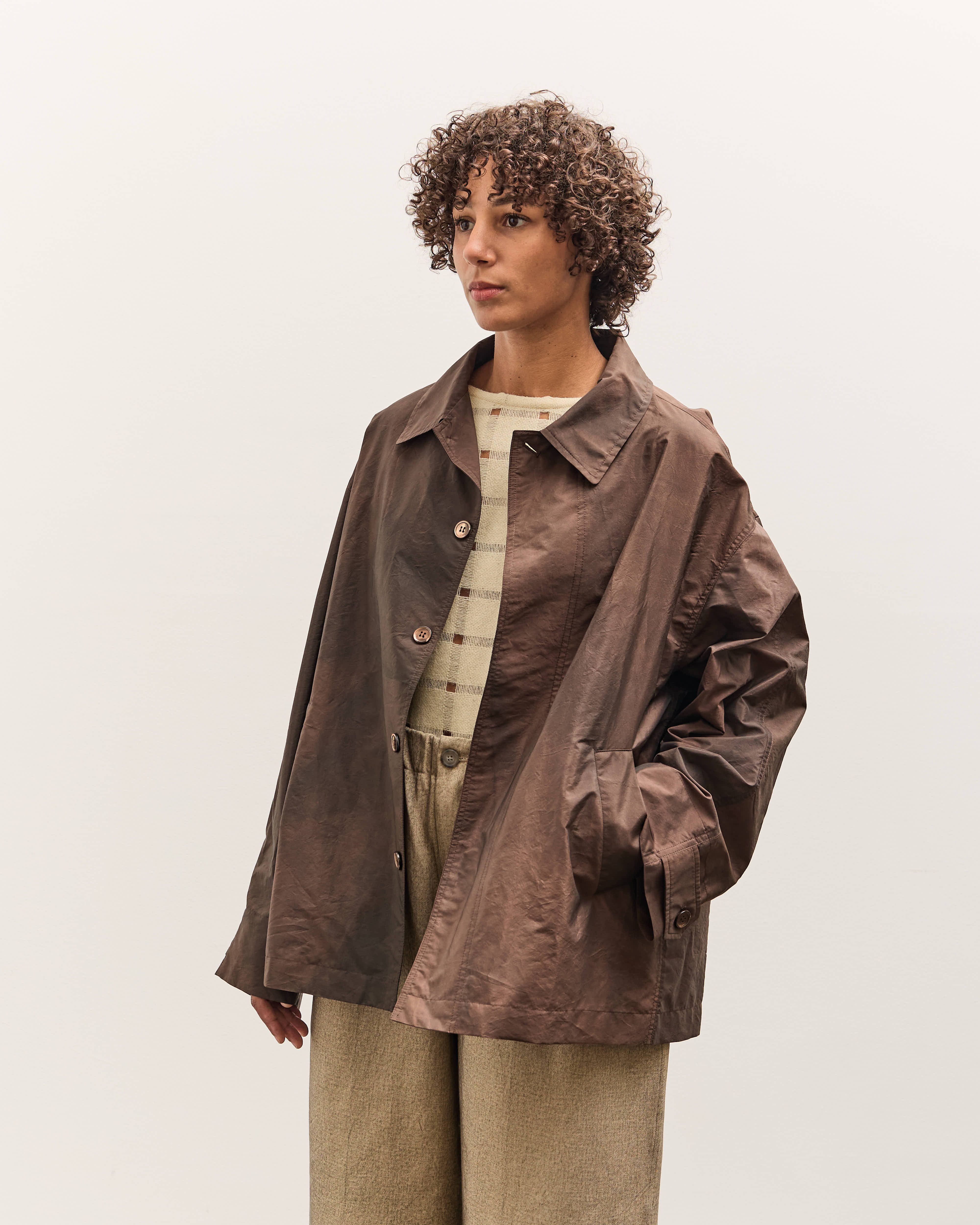 Colbo Storm Jacket, Washed Burgundy - Image 4