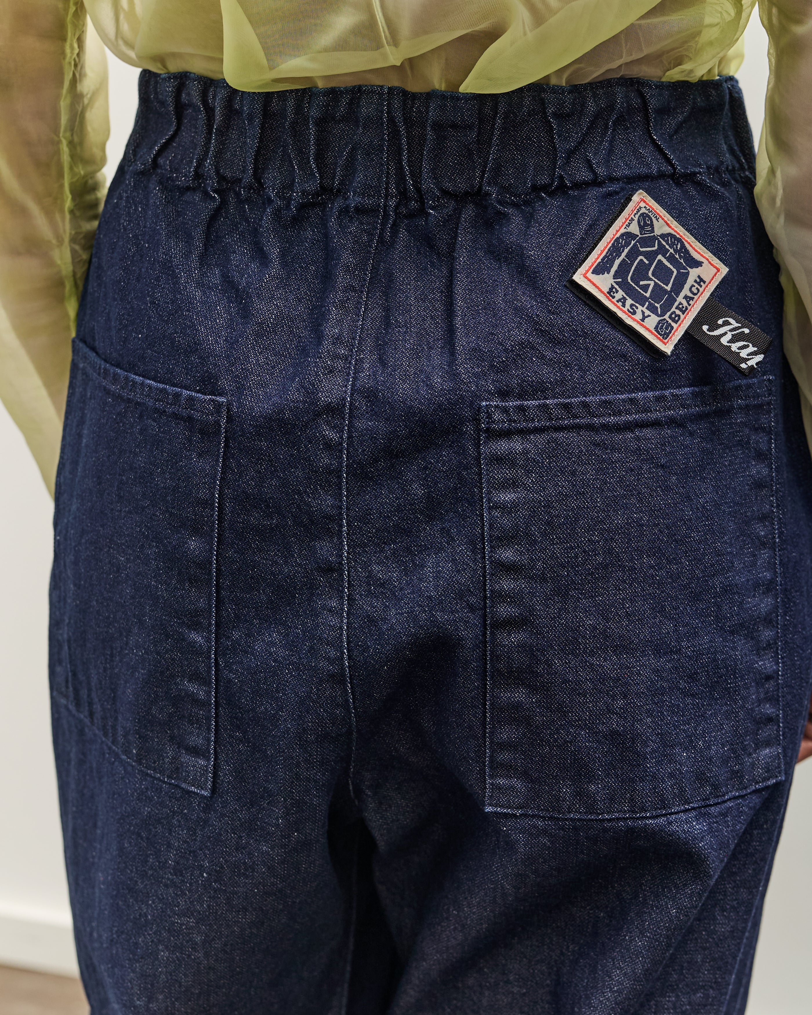 Kapital Easy Beach Go Pants, 12oz Broken Denim - Image 2