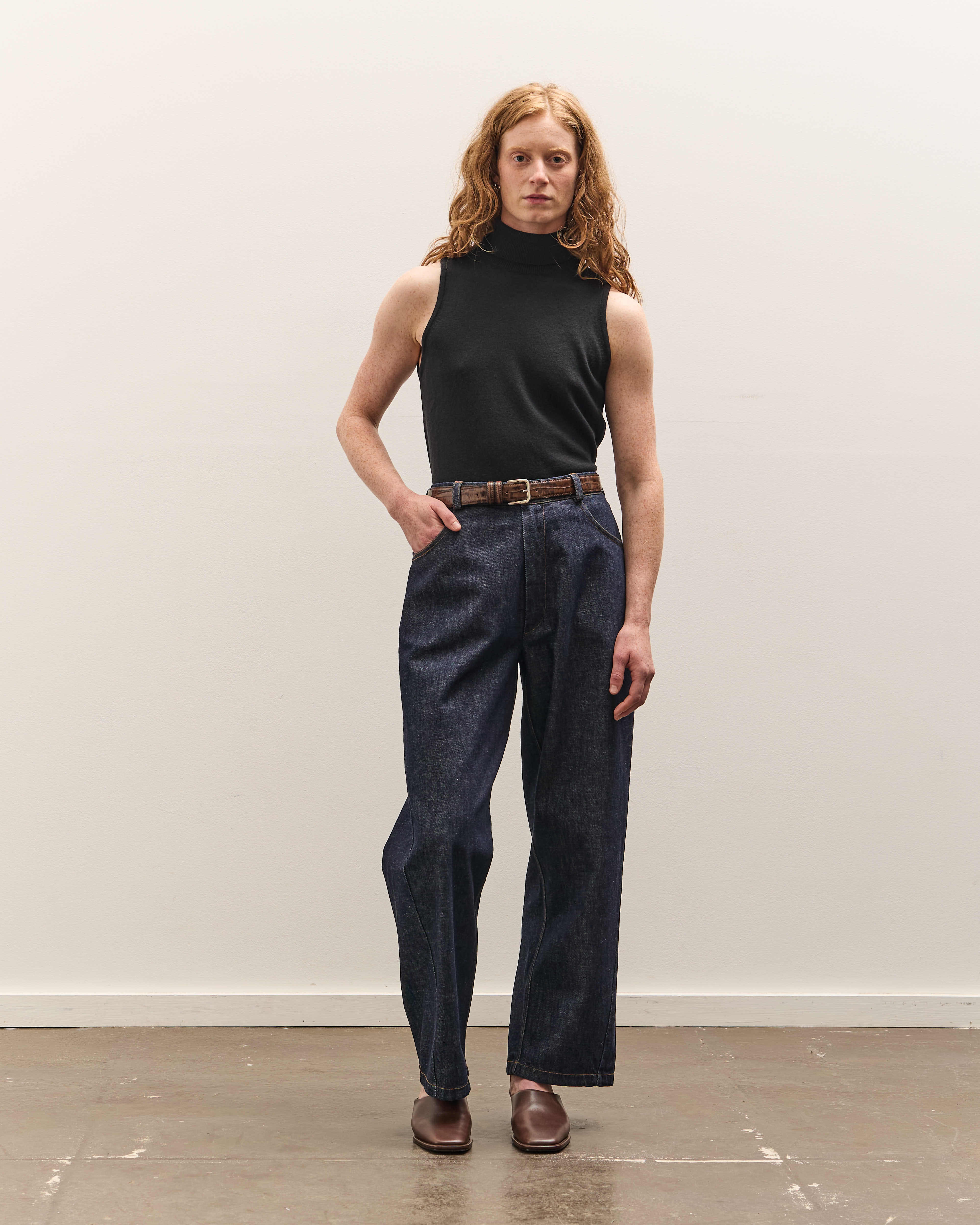 Cordera Merino Wool Turtleneck, Black - Image 2