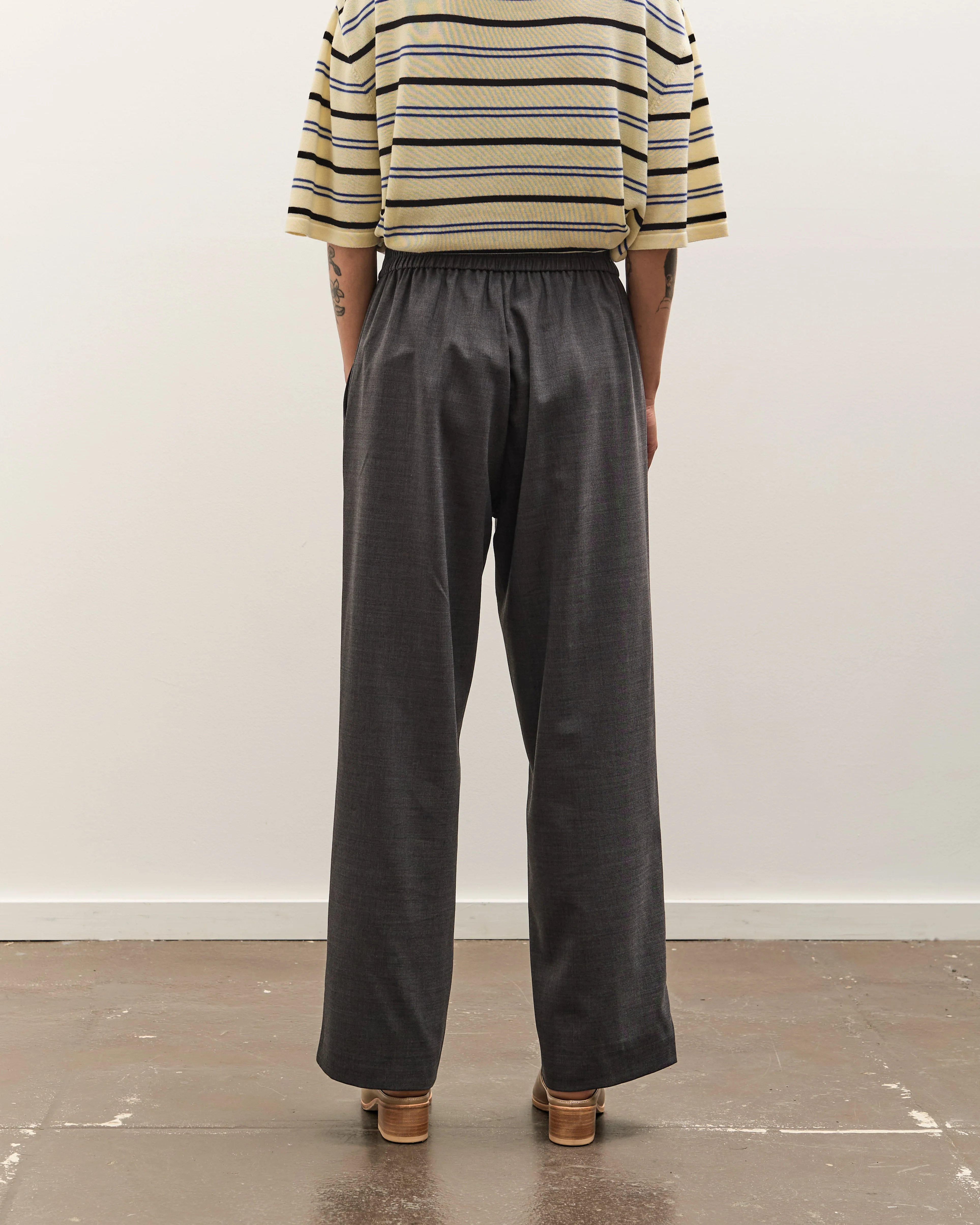 Cordera Tailoring Seam Pants, Grey - Image 6
