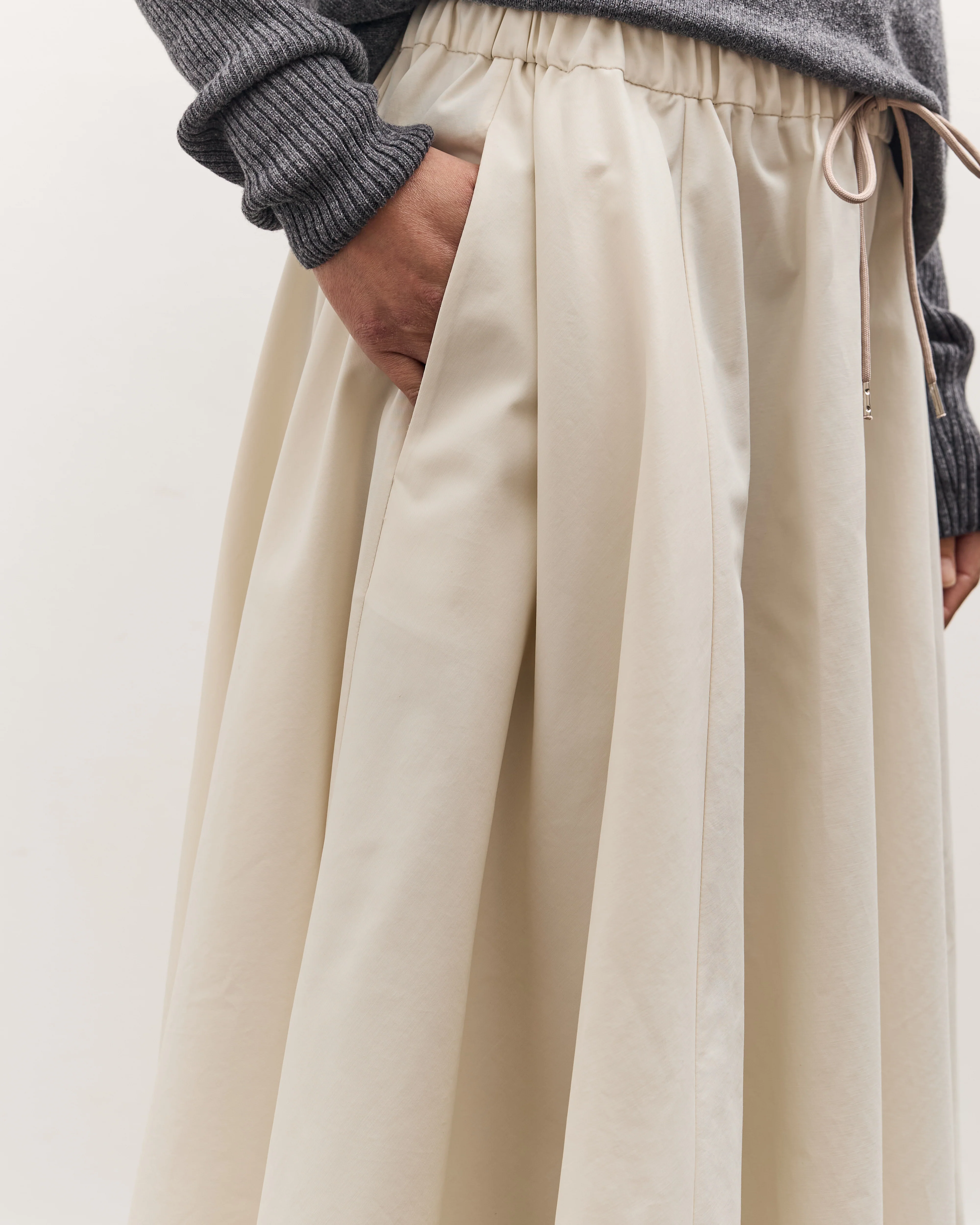Cordera Technical Skirt, White - Image 2