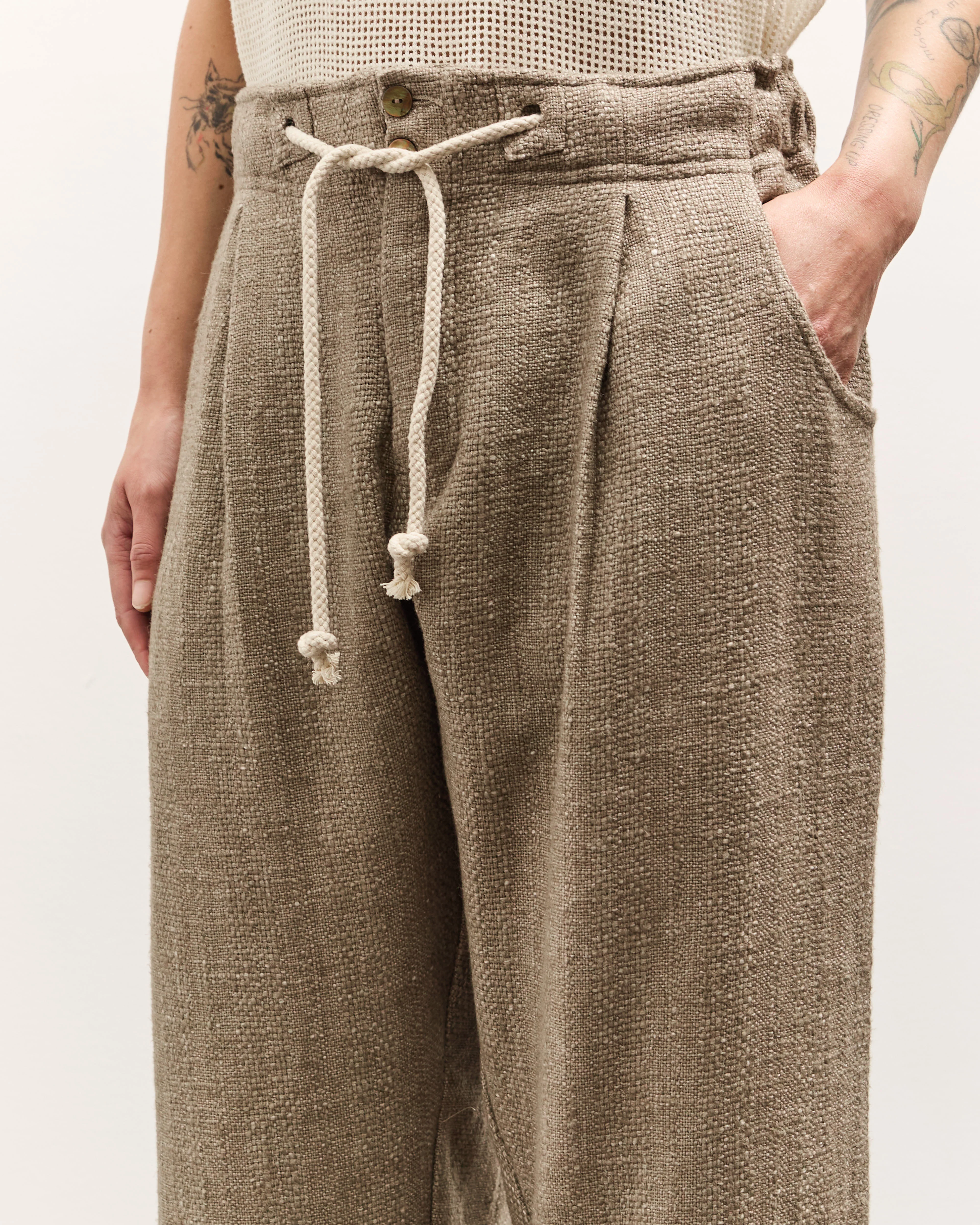 Gathering Farmer Pant, Natural - Image 7