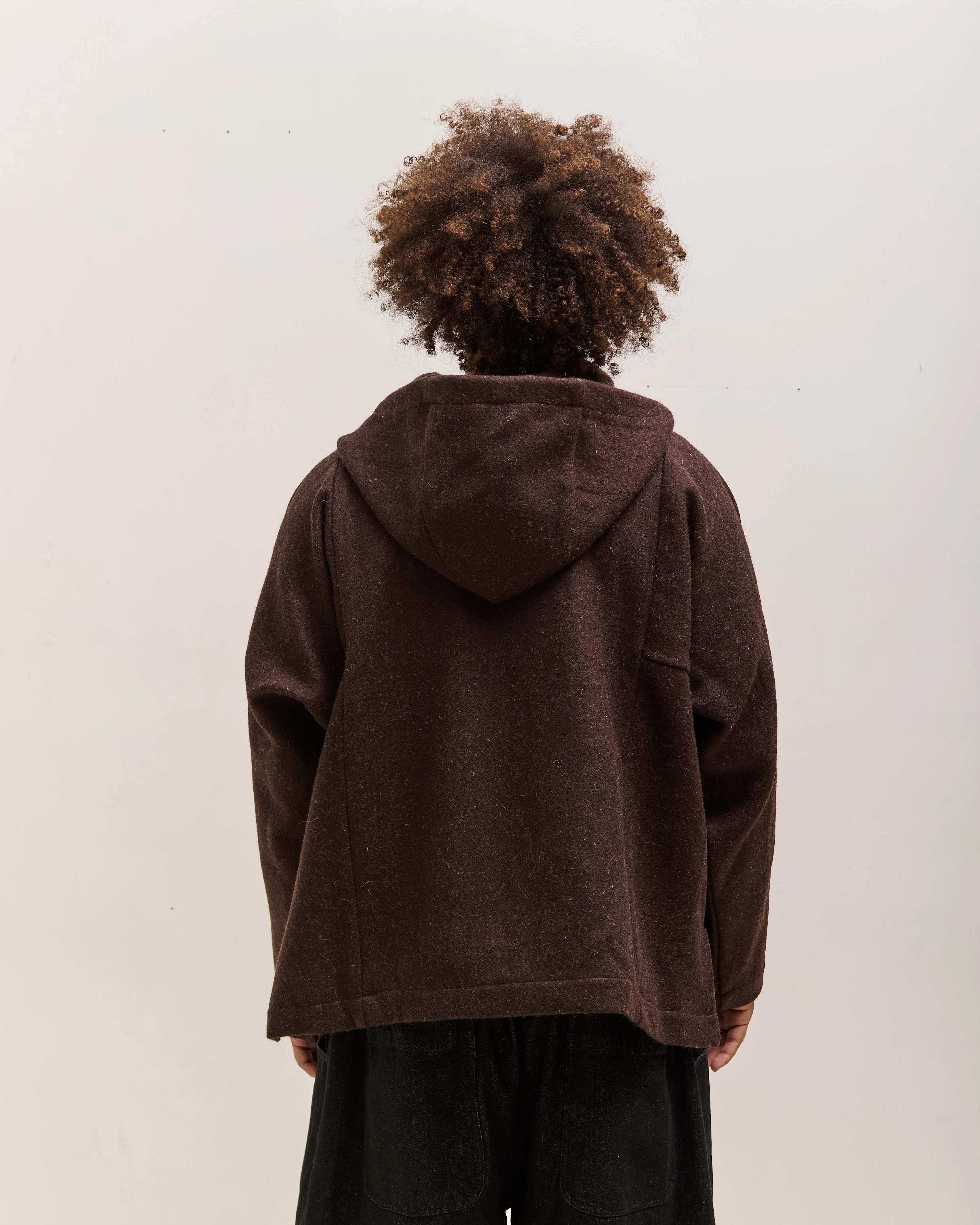 Gathering Fisherman Hoodie Unisex, Brown (2025) - Image 6