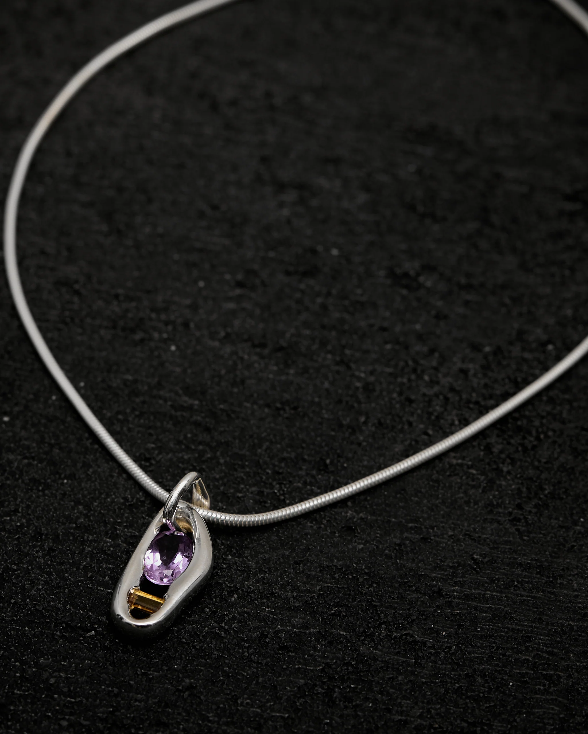 Hernan Herdez Amatrina Cocktail Necklace, Sterling Silver - Image 2
