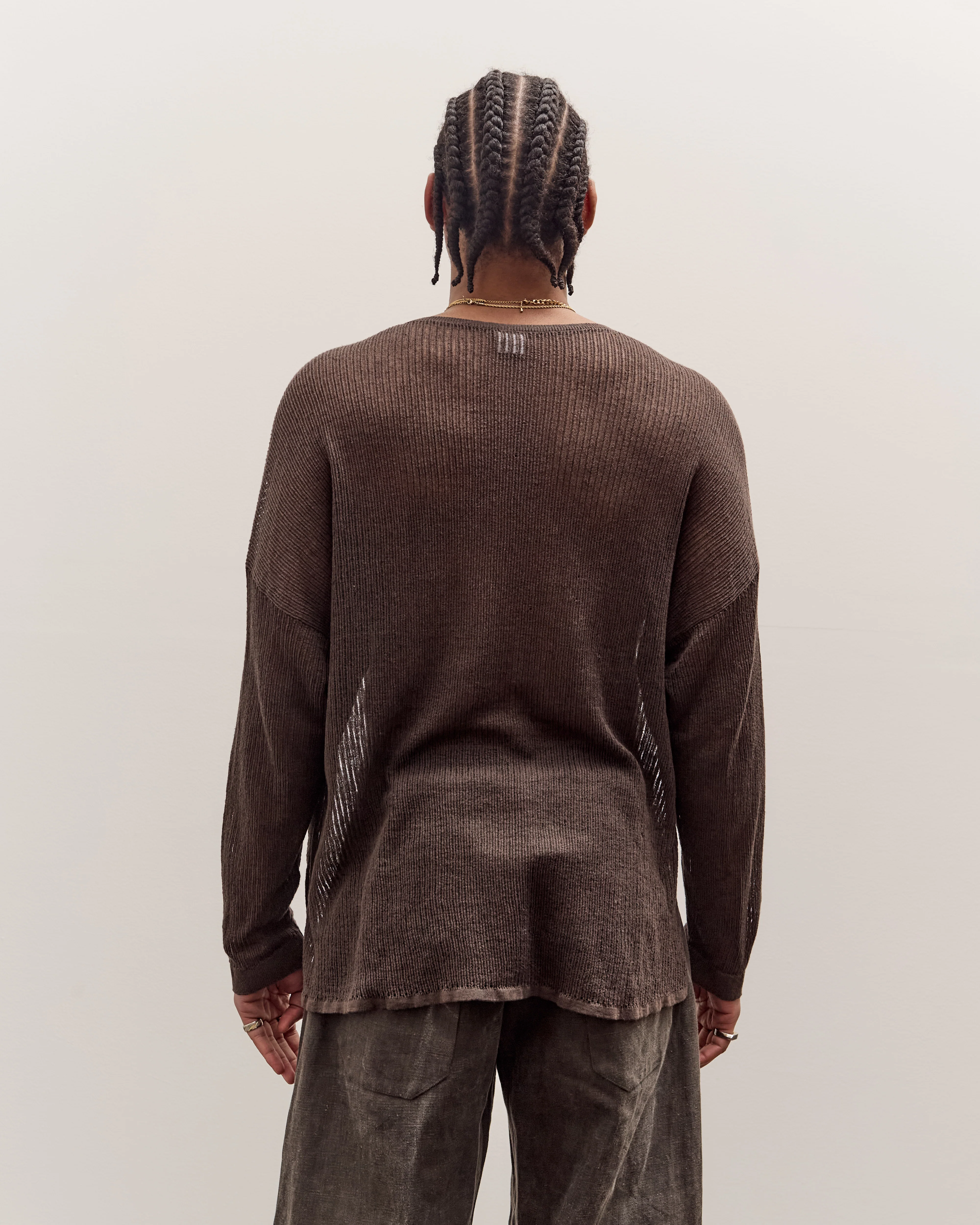 Jan-Jan Van Essche Knit #76, Brown - Image 6