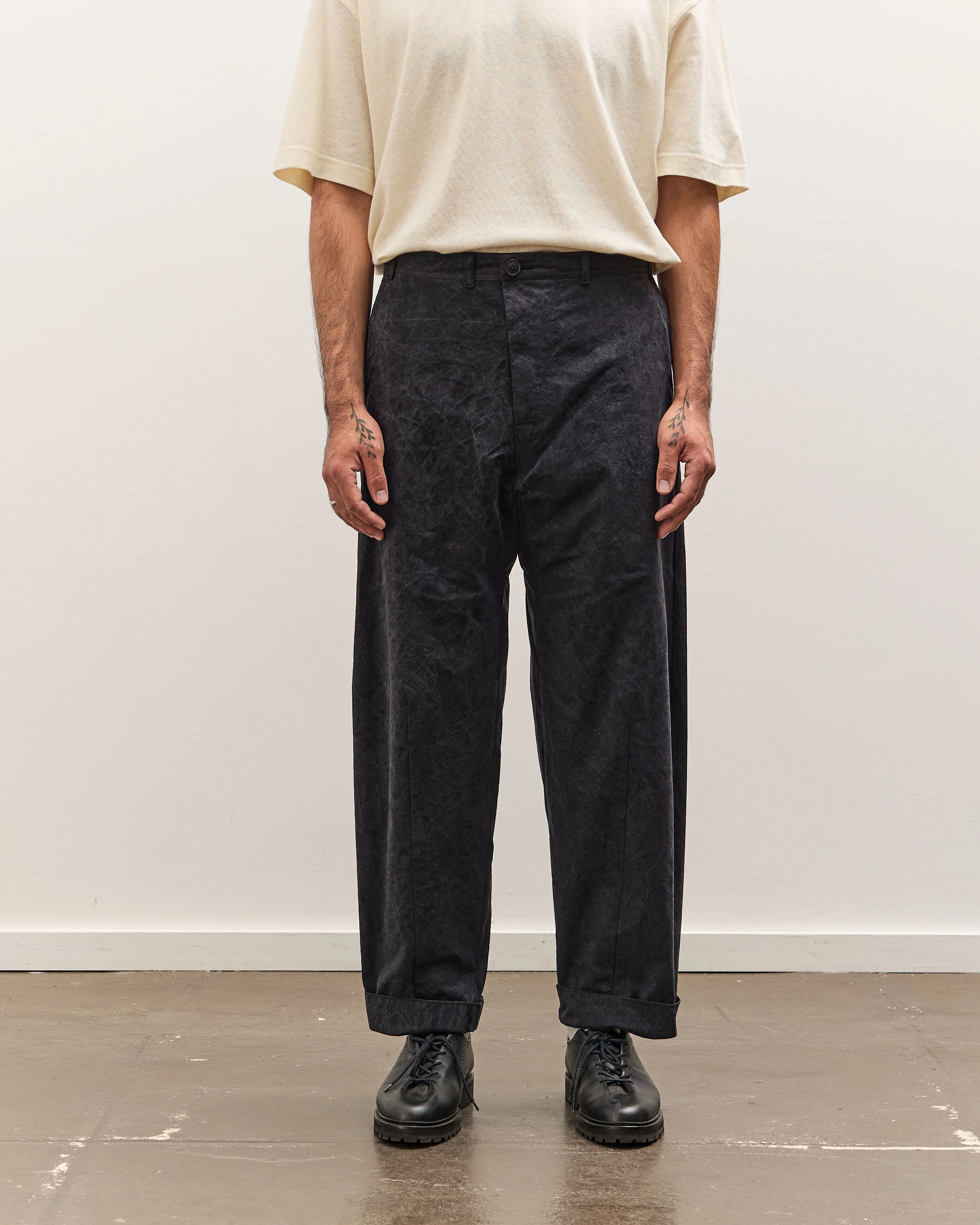 Jan-Jan Van Essche Trouser #72, Black - Image 7