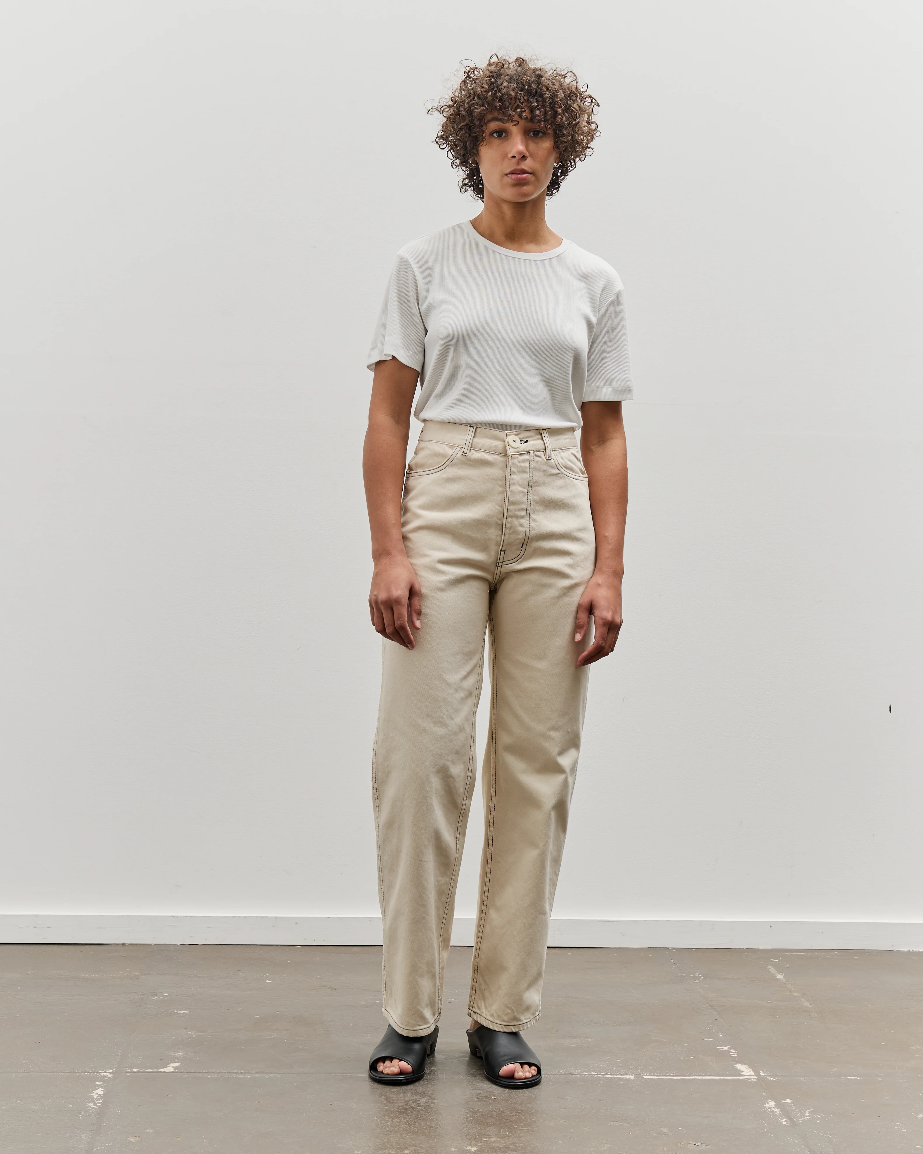 Jesse Kamm 225's, Natural w/ Slate Stitch - Image 3