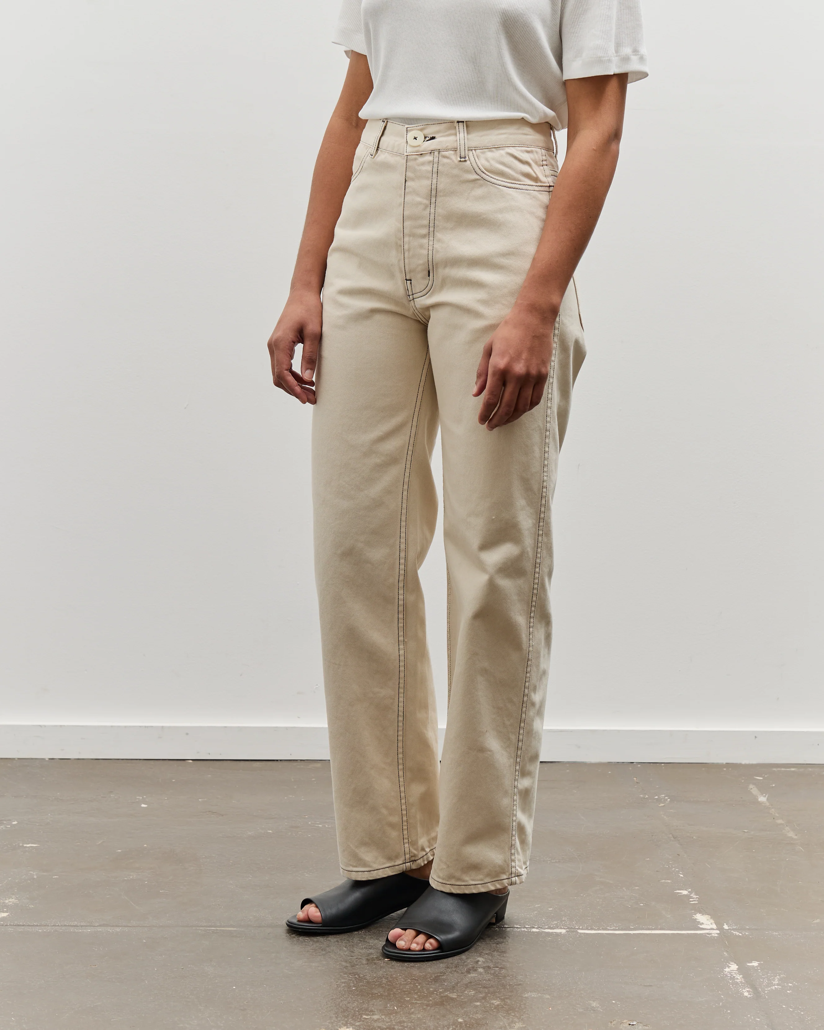 Jesse Kamm 225's, Natural w/ Slate Stitch - Image 4