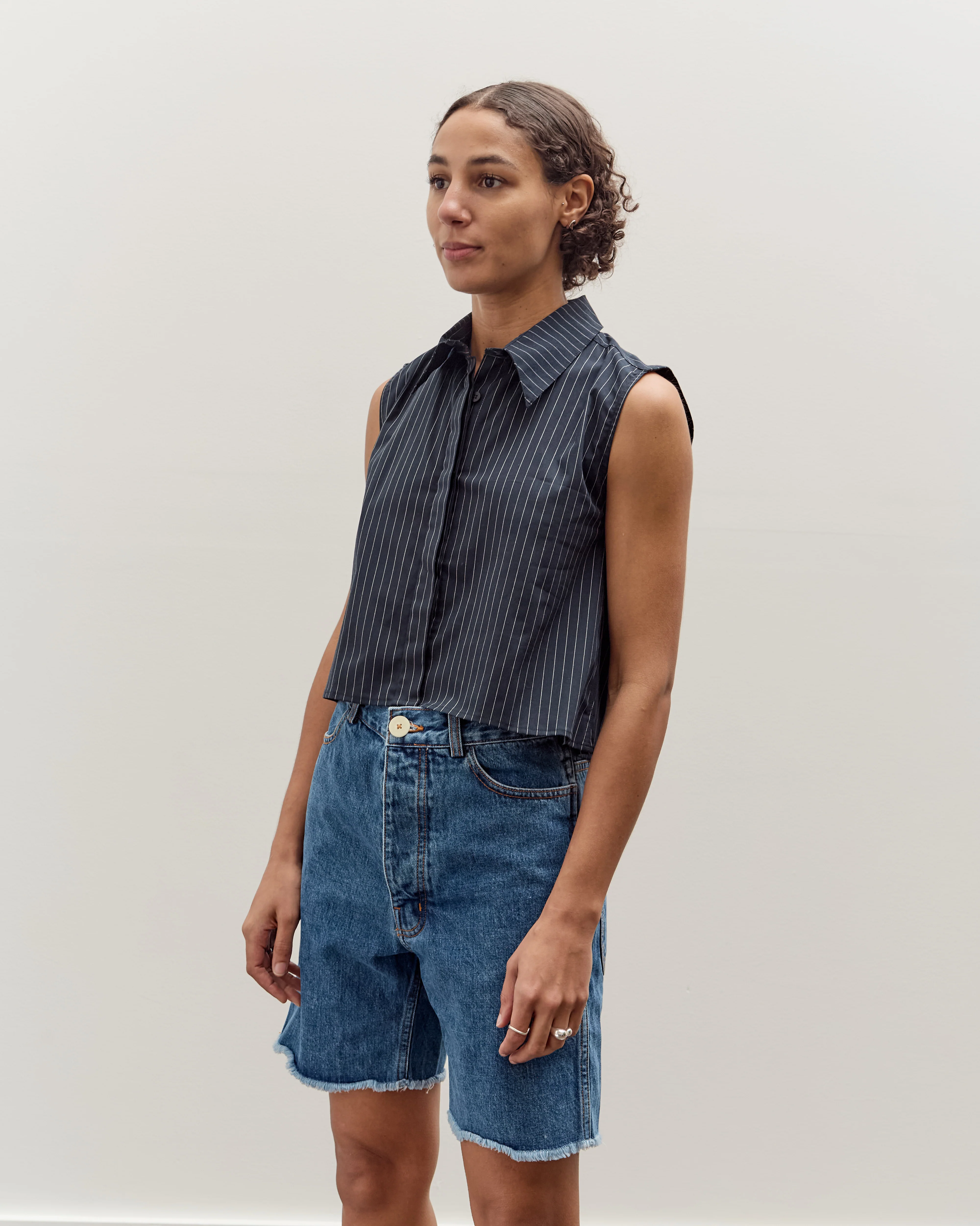 Jesse Kamm Ellis Top, Black Stripe - Image 4