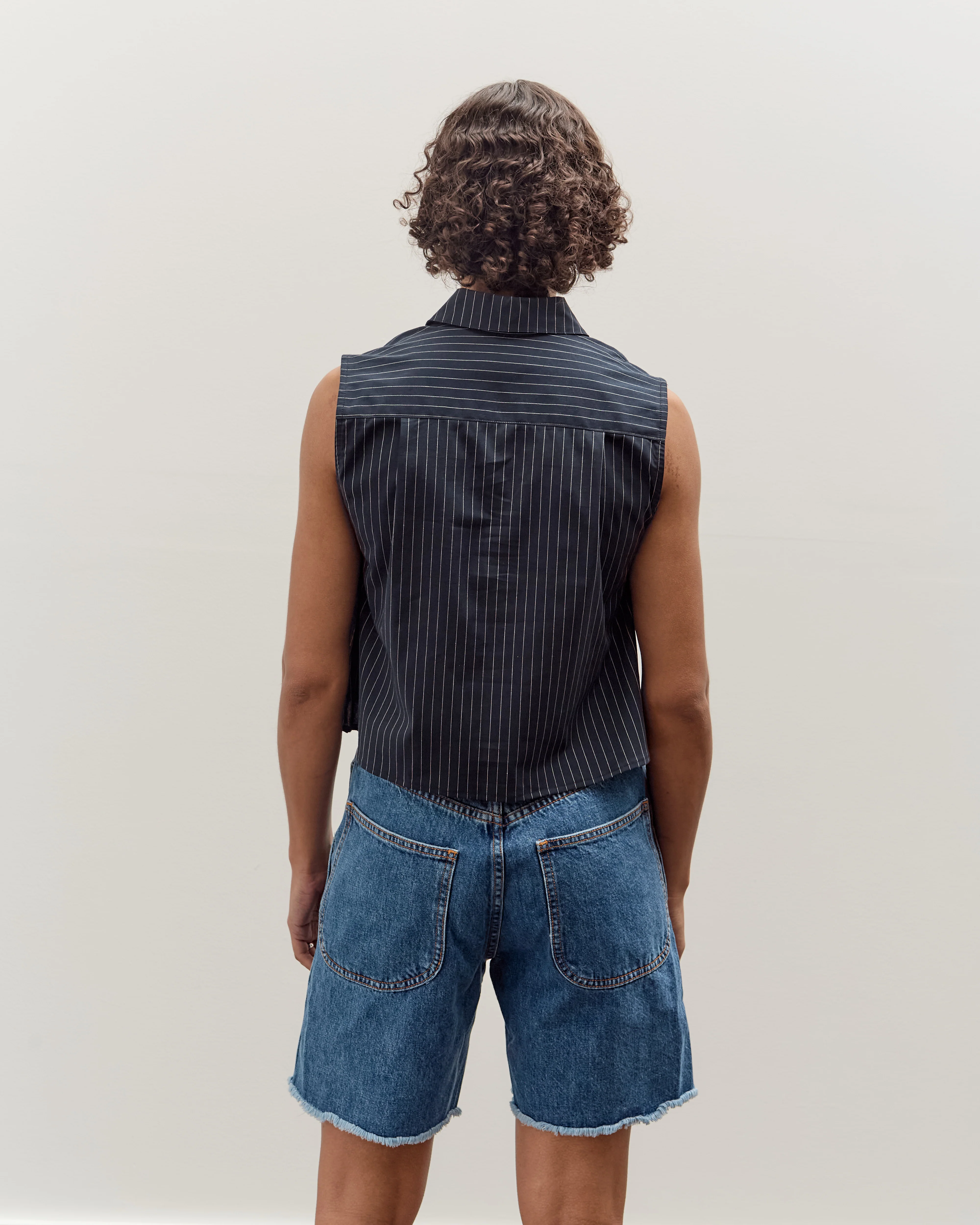 Jesse Kamm Ellis Top, Black Stripe - Image 6