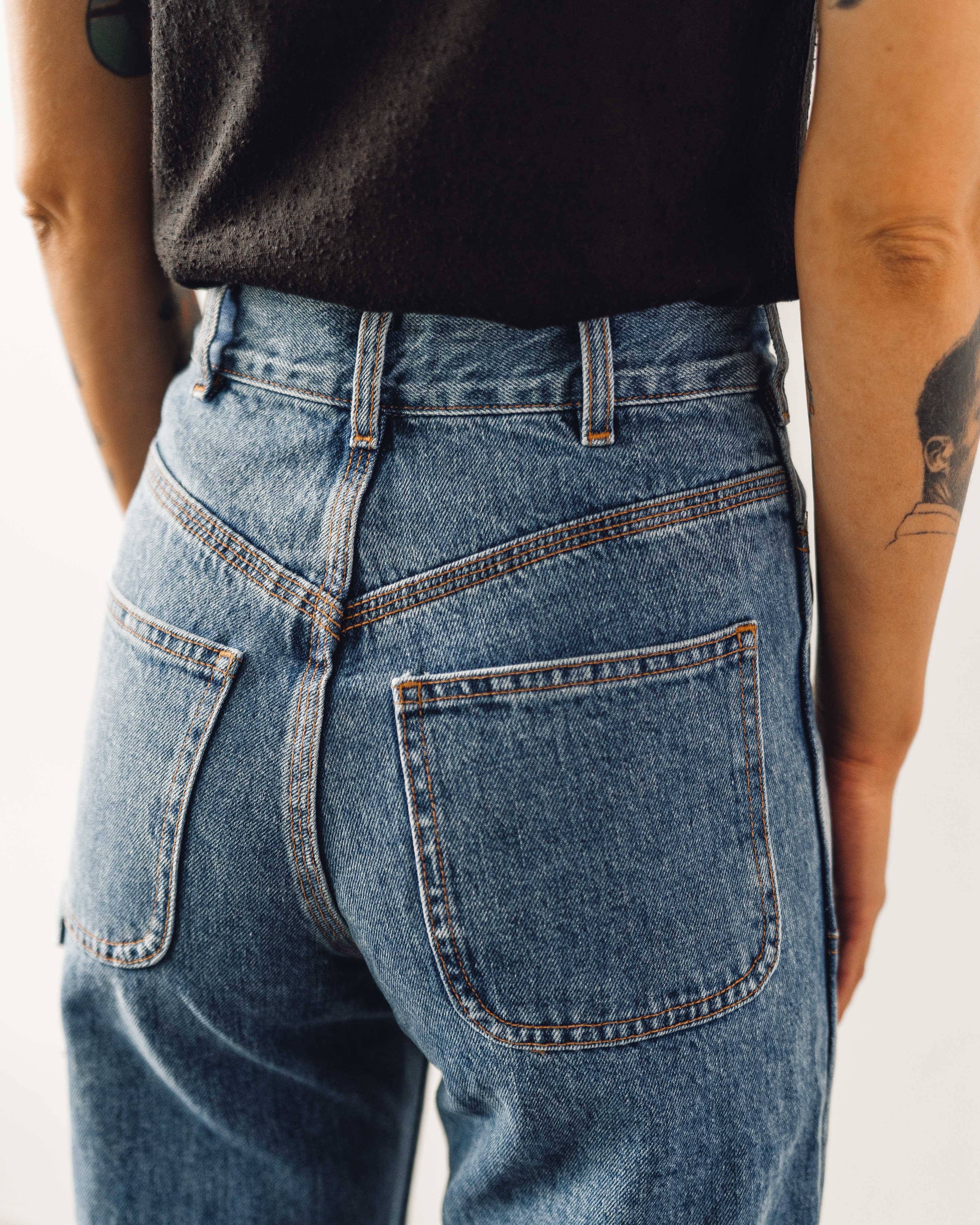 Jesse Kamm Patchfront Handy Pant, Cowboy Blue - Image 9