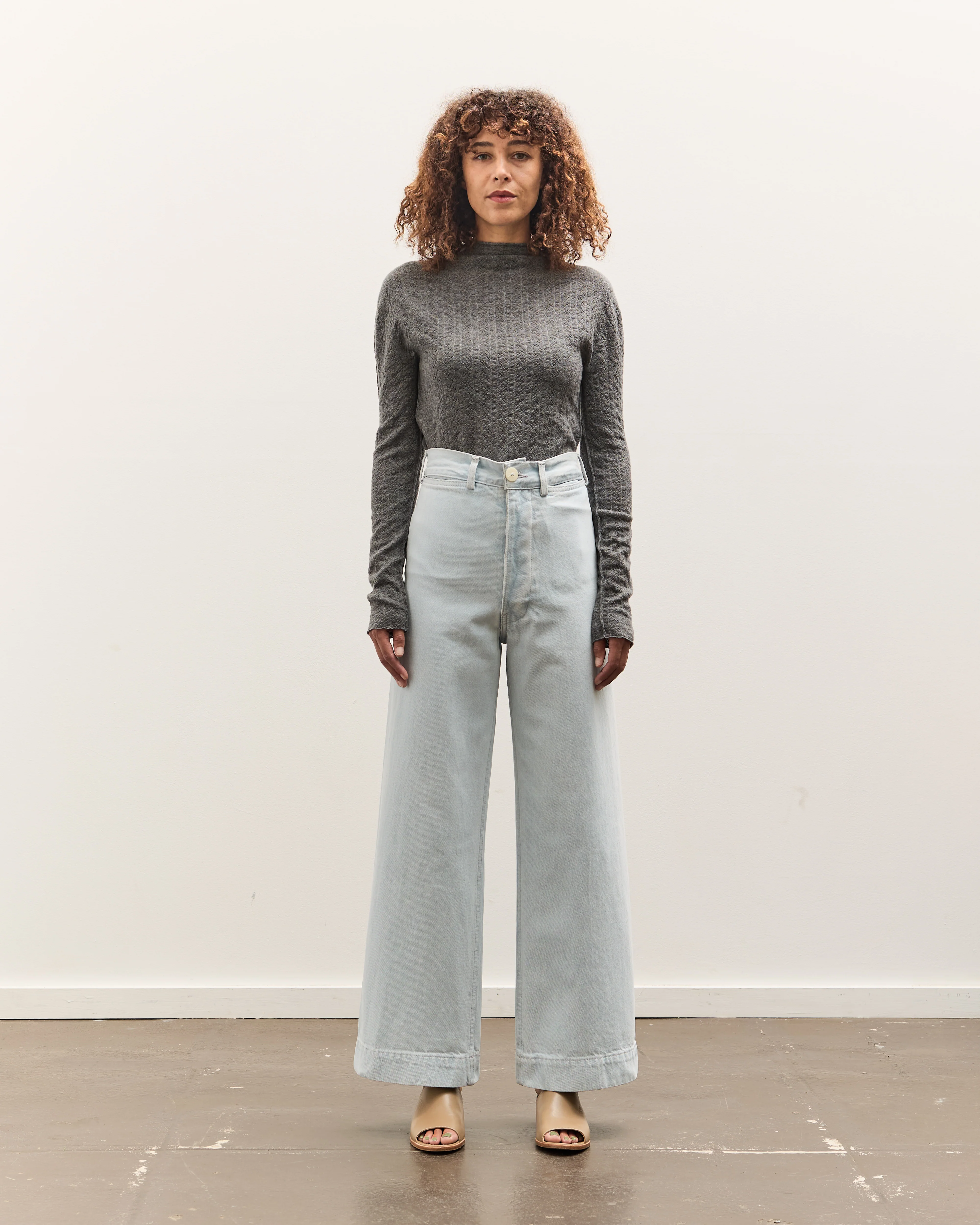 Jesse Kamm Sailor Pant, Pale Blue - Image 3