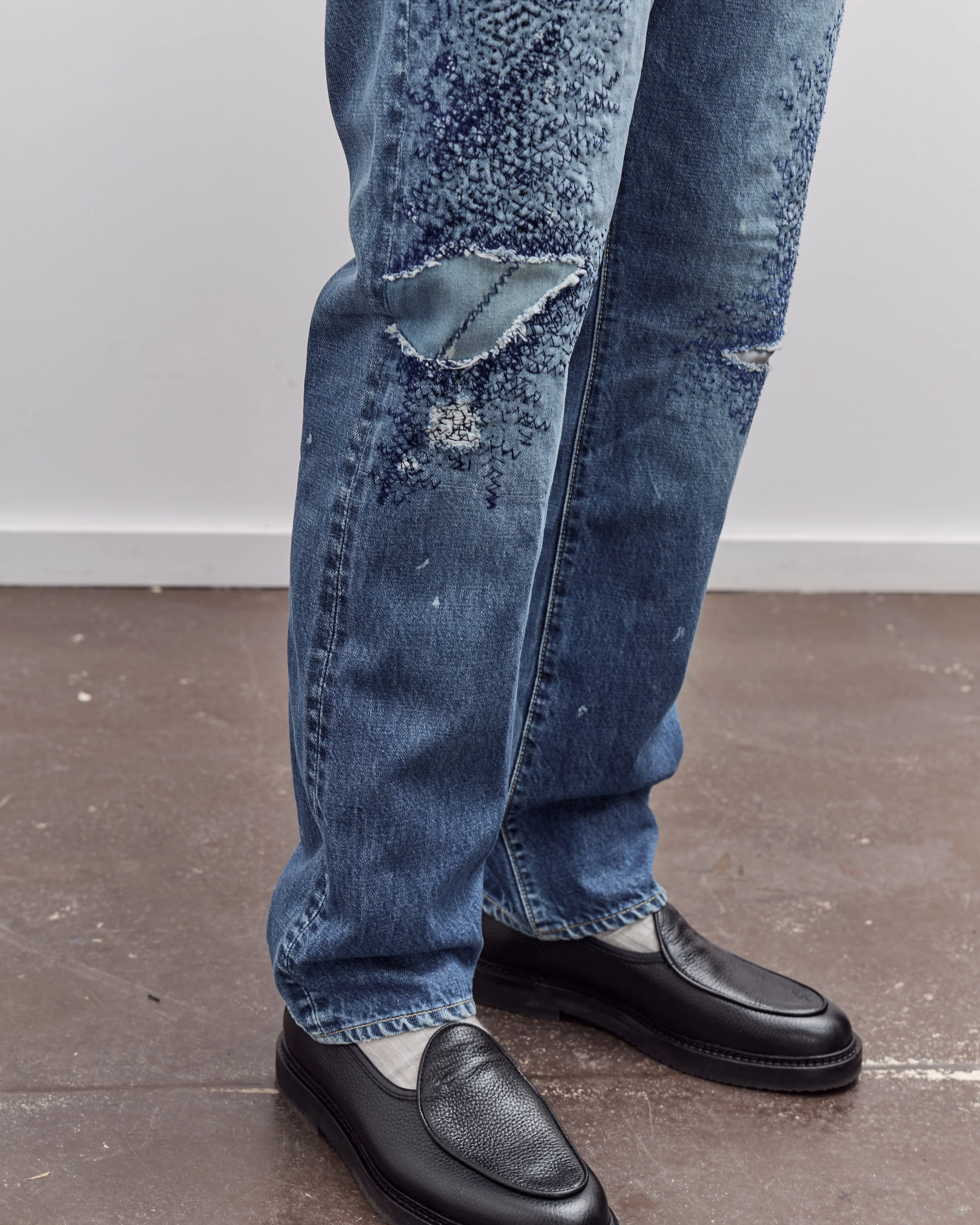 Kapital 14oz Denim 5P MONKEY CISCO (3YearsFade), IDG - Image 8