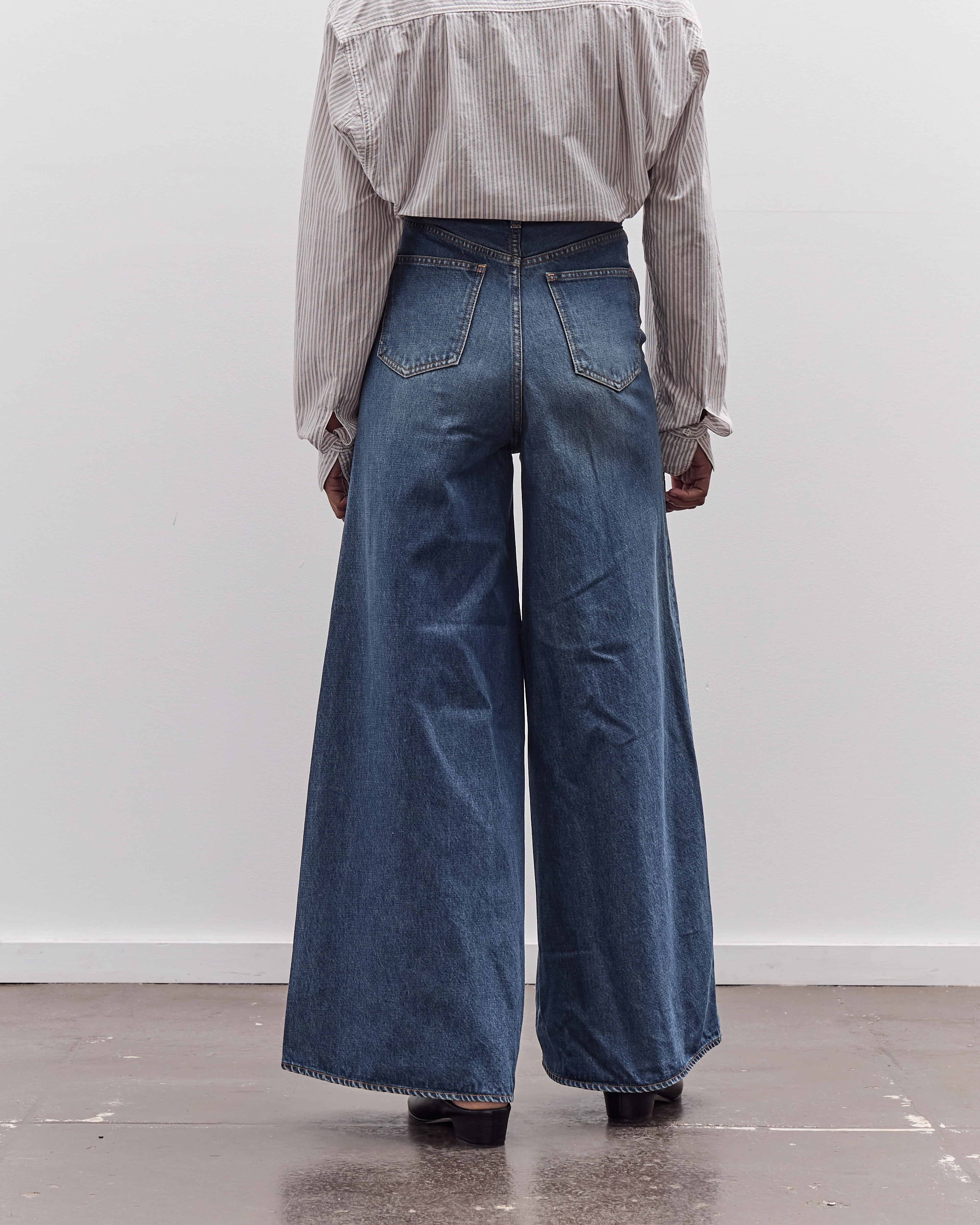 Kapital 14Oz Denim 5P Skittle Baggy Pants, Pro - Image 5
