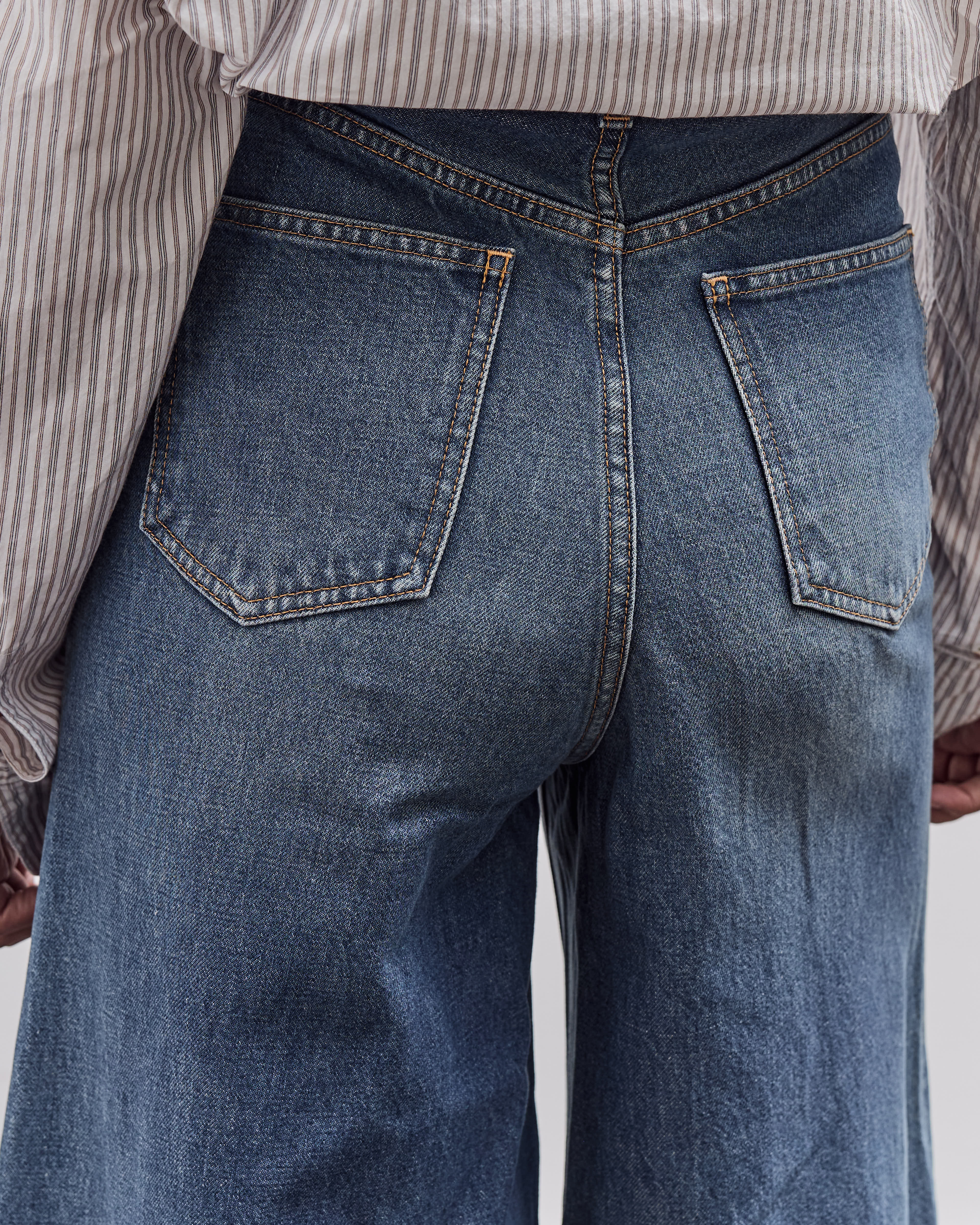 Kapital 14Oz Denim 5P Skittle Baggy Pants, Pro - Image 6