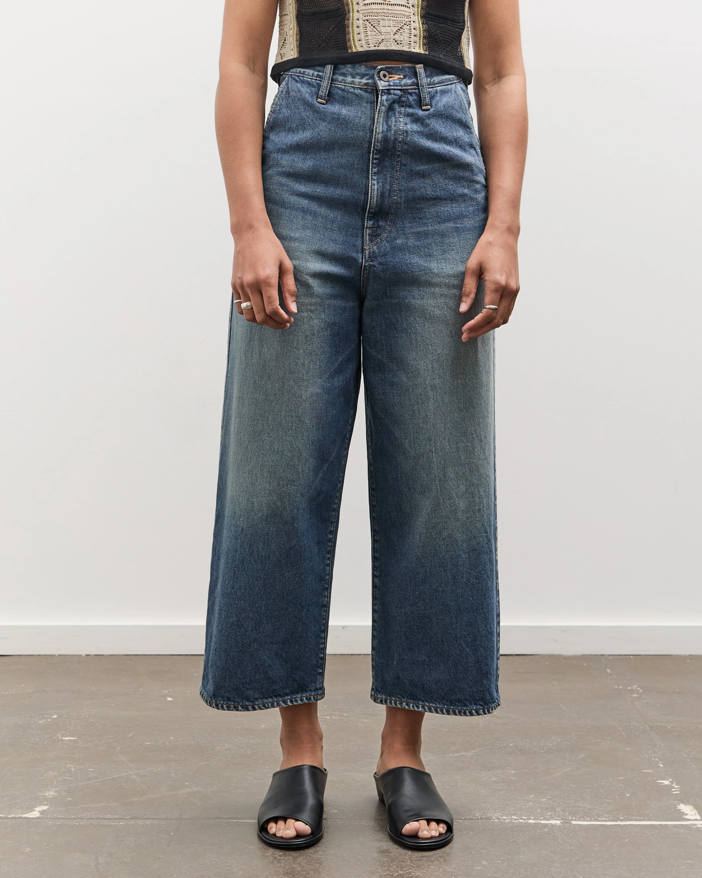 Kapital 14oz Denim PORT Baggy Pants, PRO