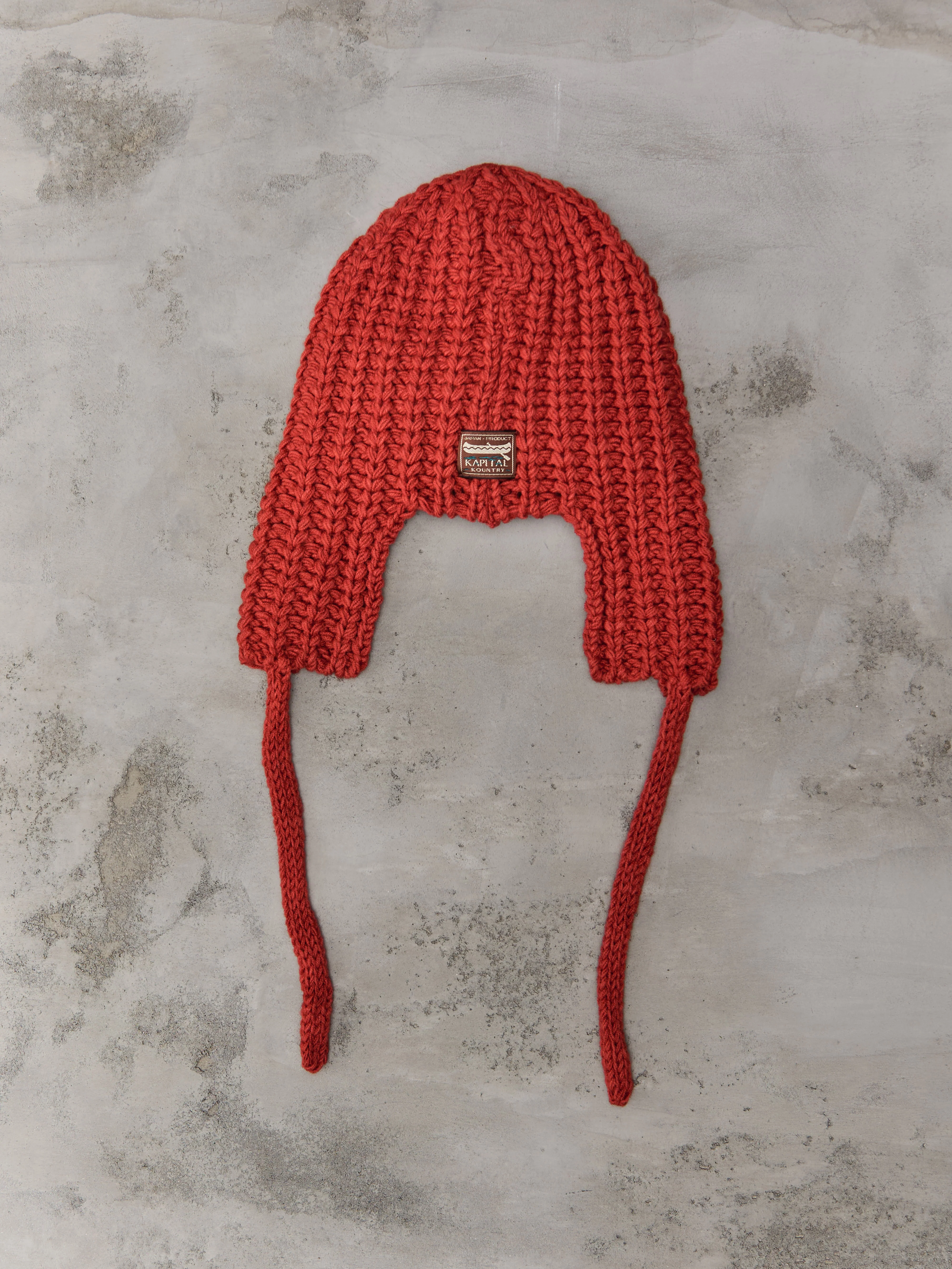 Kapital 3G Wool Gale Cap, Brick - Image 3