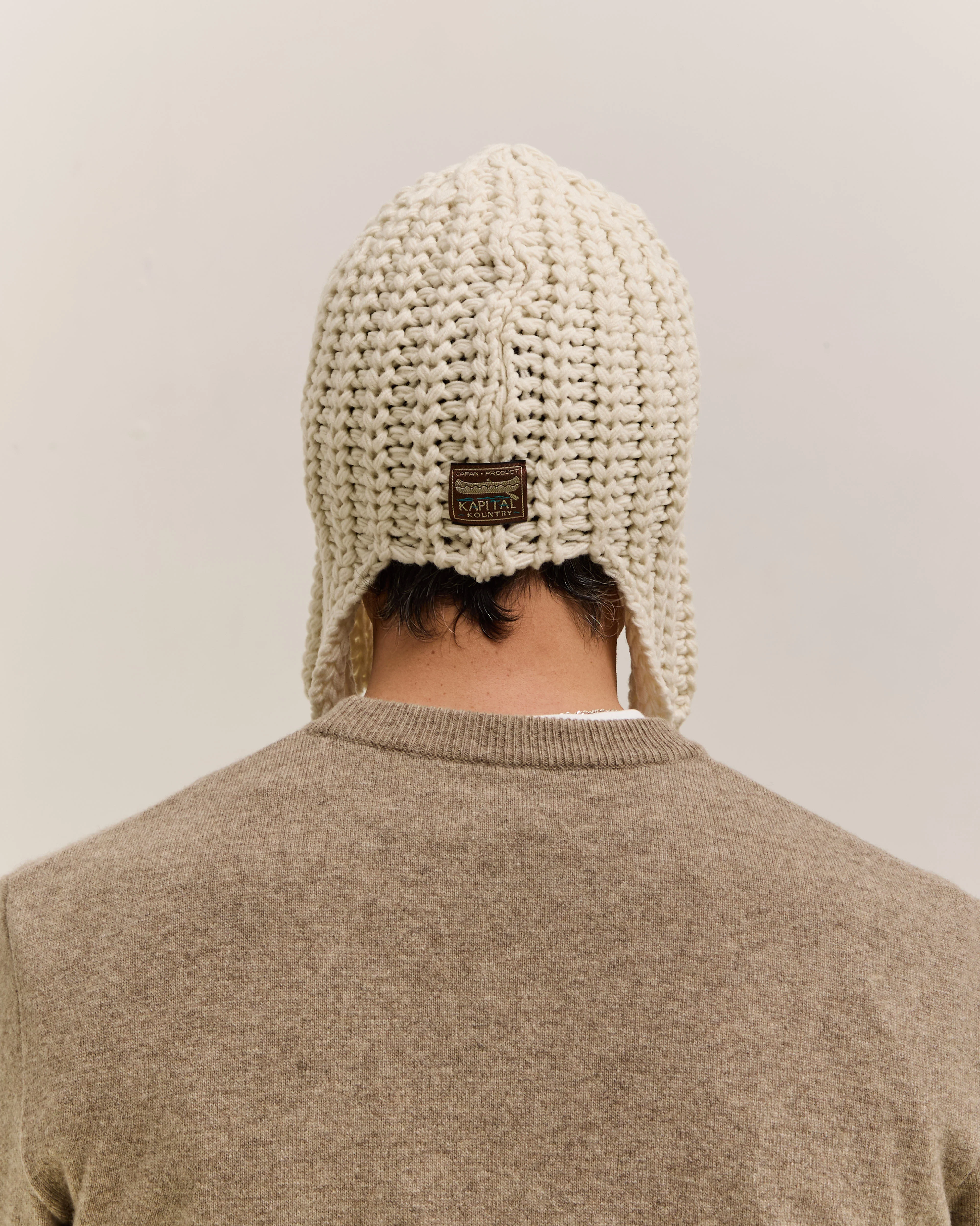 Kapital 3G Wool Gale Cap, White - Image 4