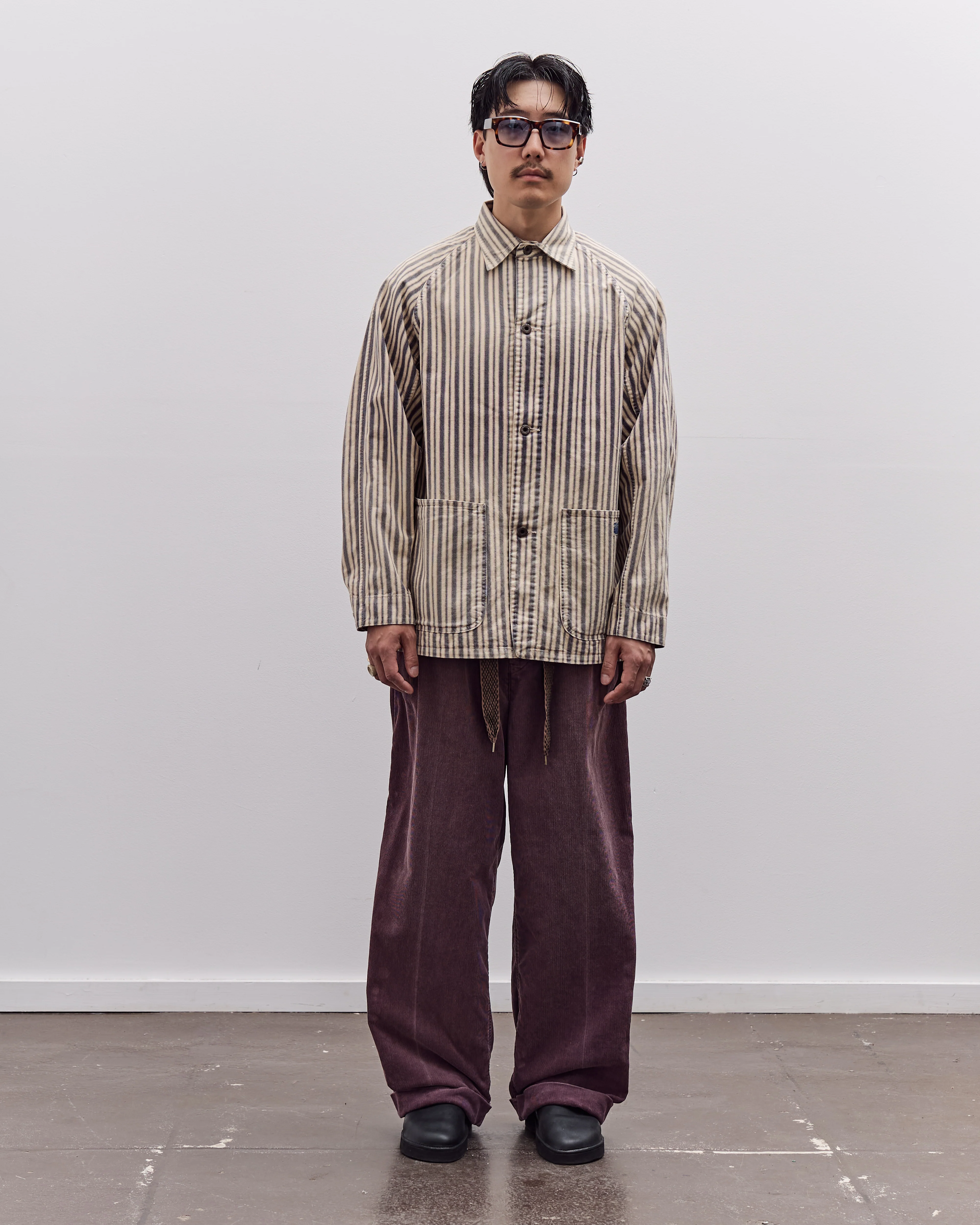 Kapital Dixie Hickoree Cactus Coverall (Wwii Model), Mauve - Image 2