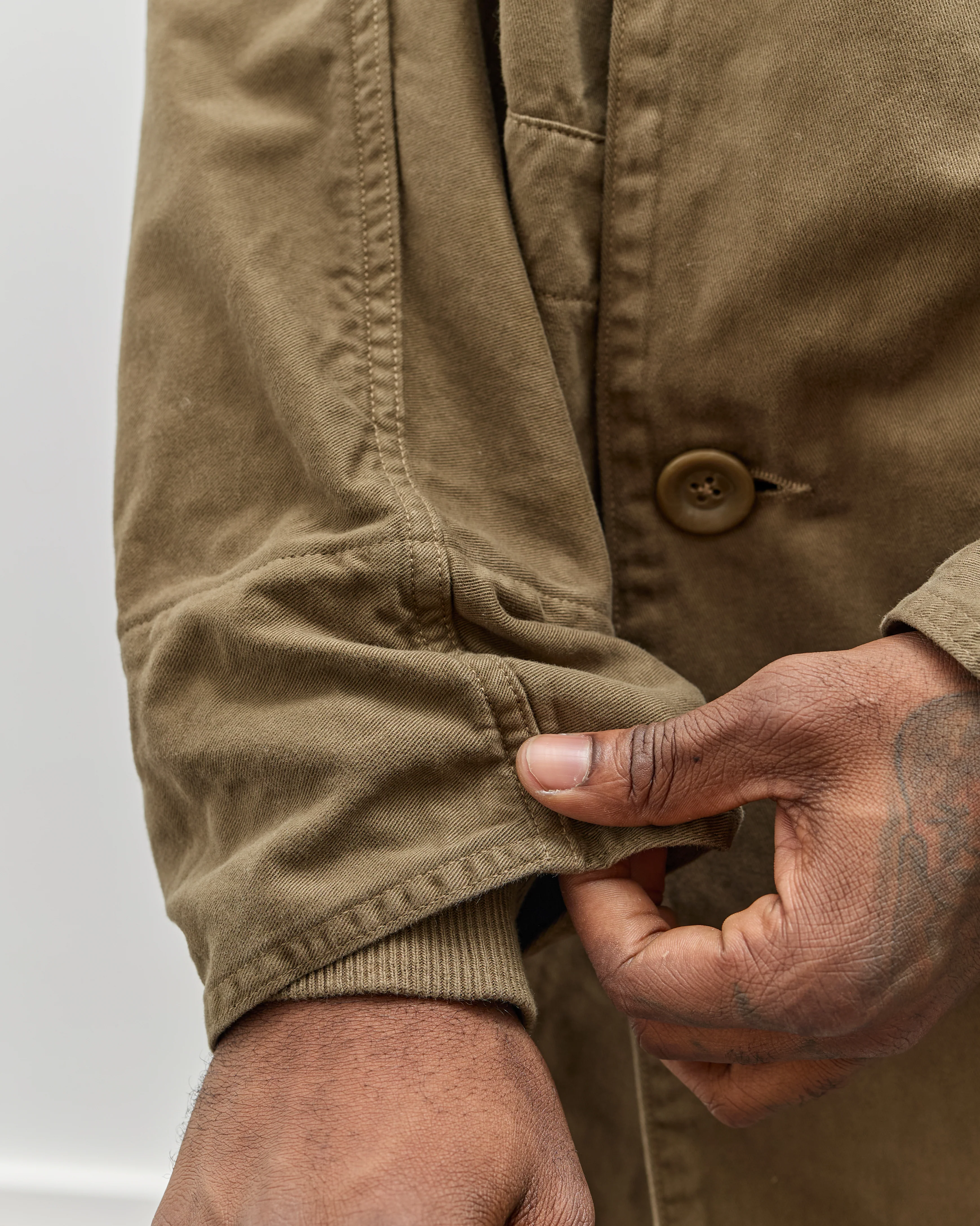Kapital Katsuragi Ring Coat, Khaki - Image 11