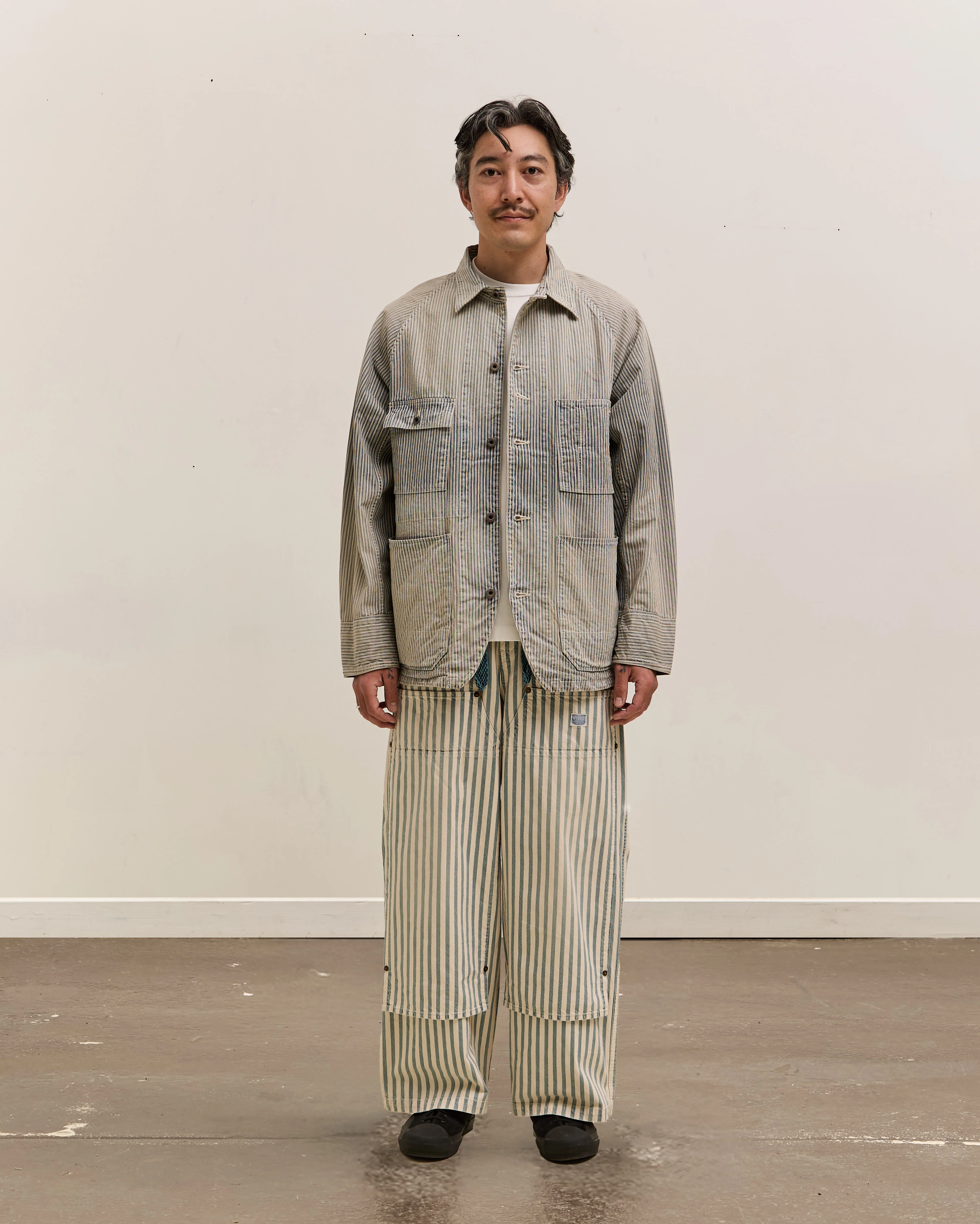 Kapital LIBERTY Hickoree CACTUS Coverall Unisex, Hickoree - Image 3