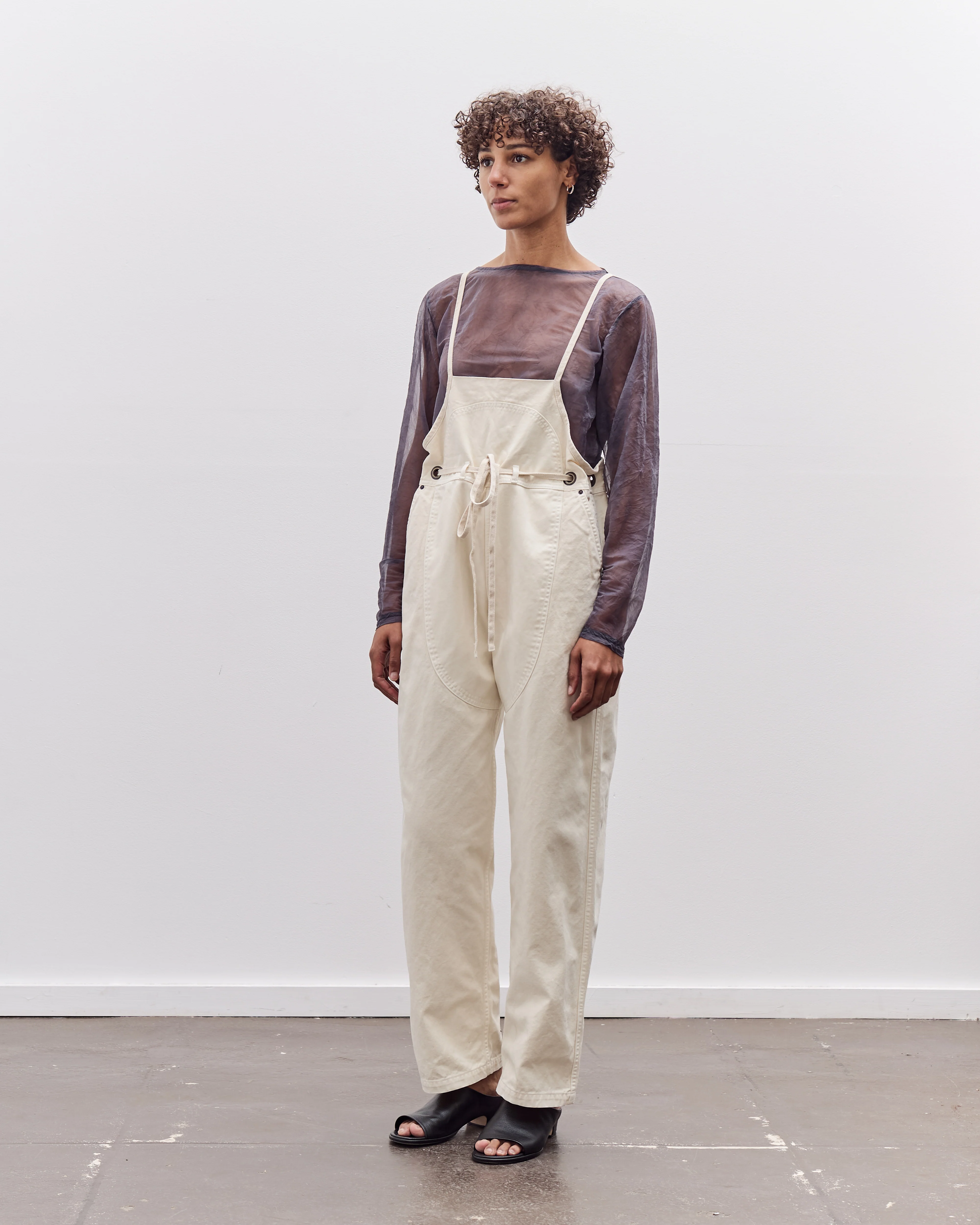 Kapital Light Canvas Welder Overall, Natural - Image 4