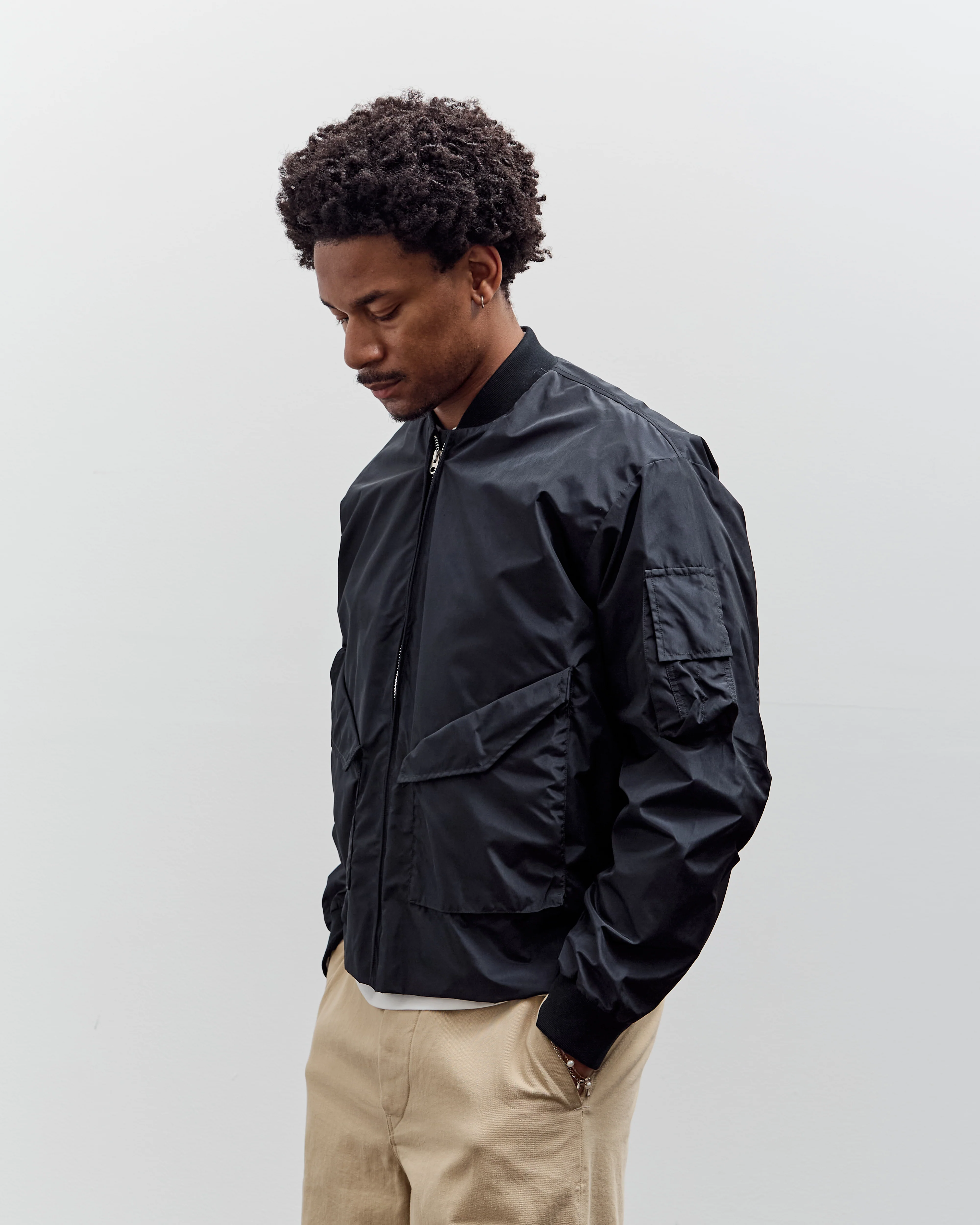 Kaptain Sunshine N-Wep Zip Jacket, Navy - Image 4