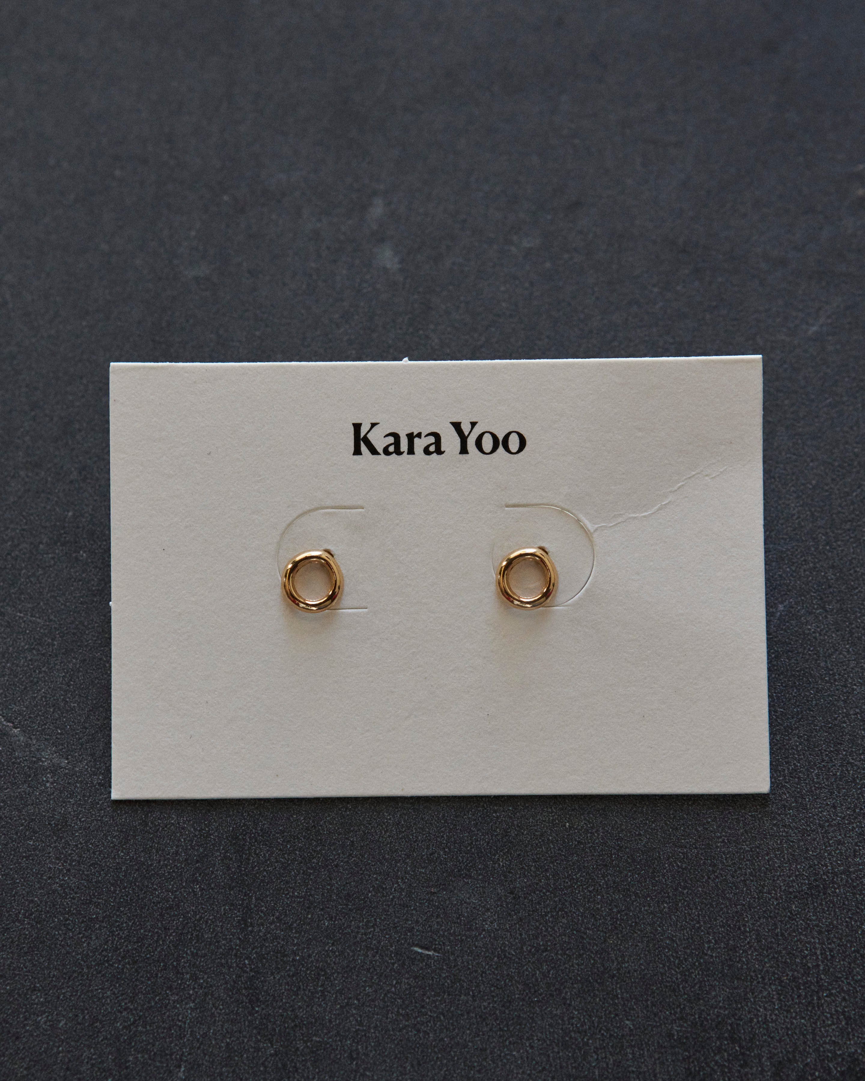 Kara Yoo Rhode Studs, 14k Gold - Image 3