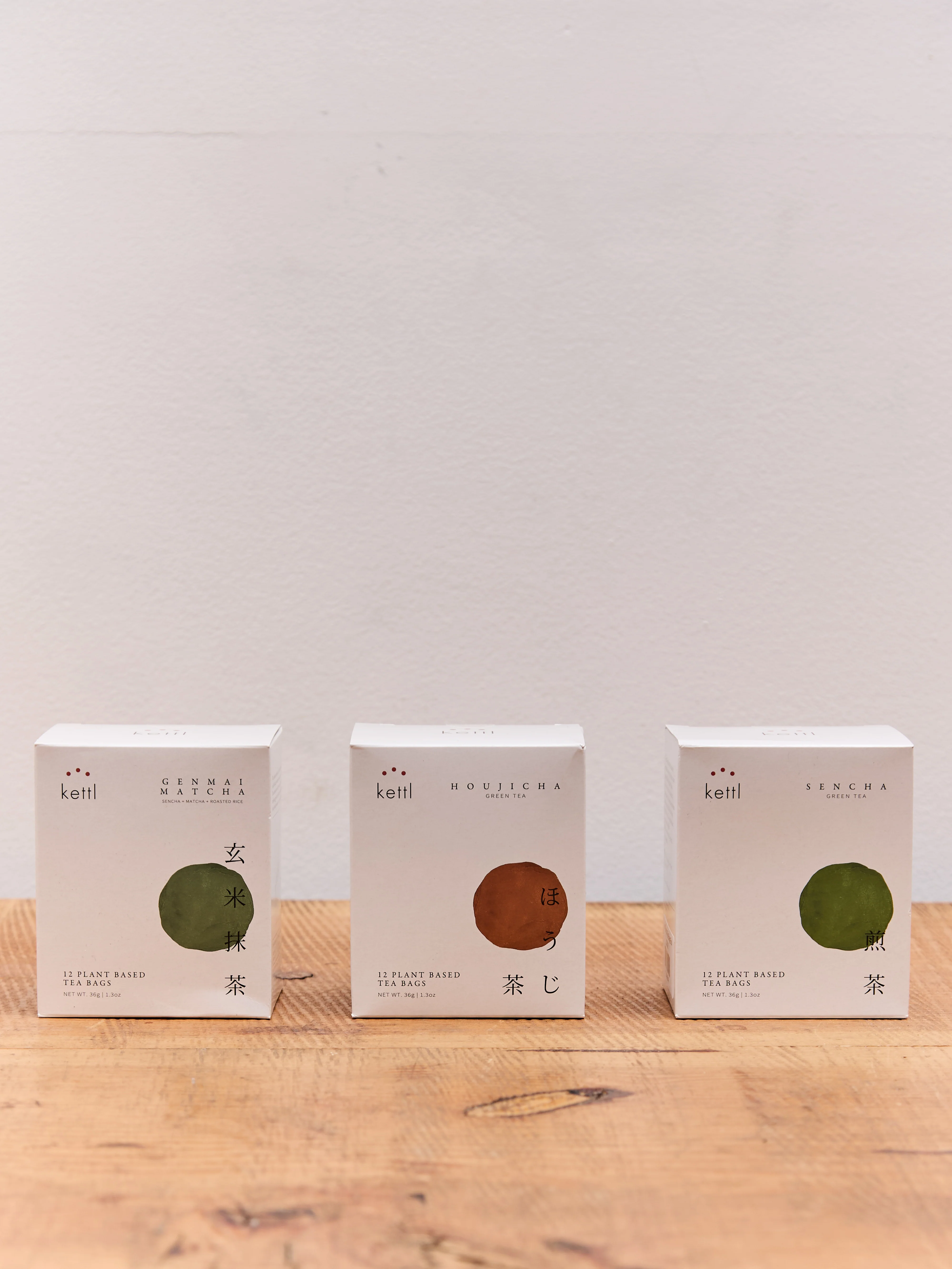 Kettl Houjicha Green Tea Bags Box - Image 3