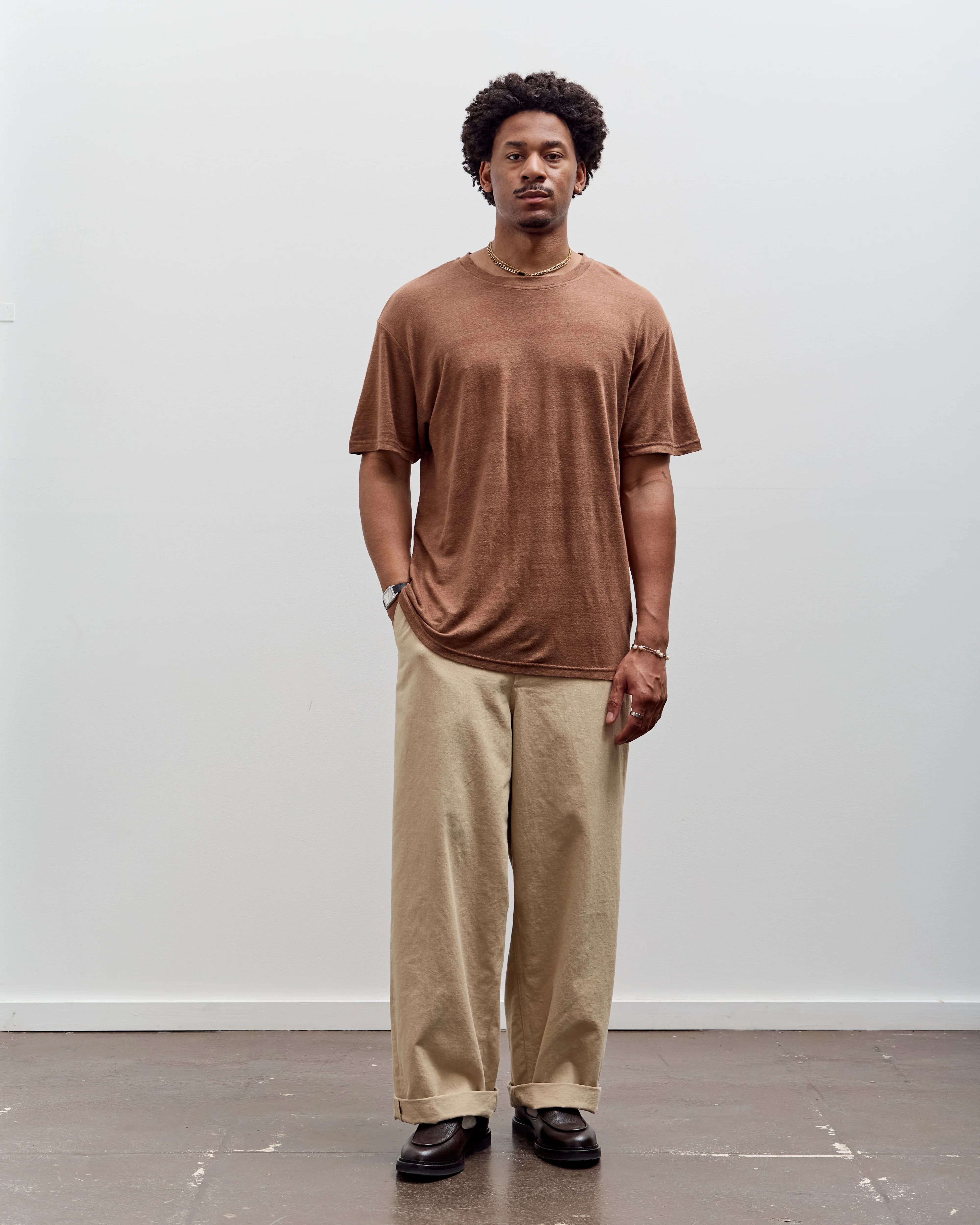 La Paz Botelho Tee, Aztec Brown - Image 2