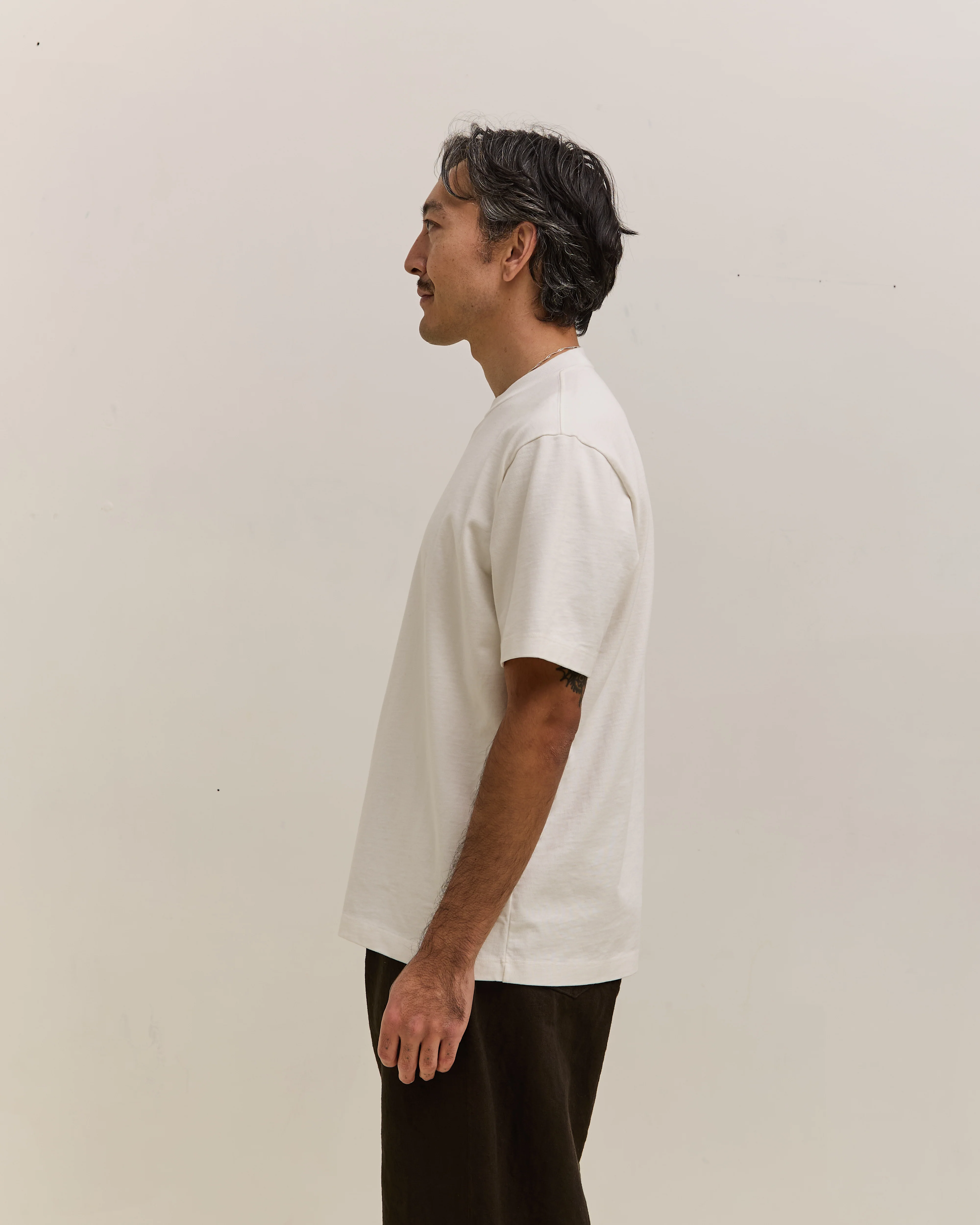 Lady White Co. Rugby T-Shirt, White - Image 5