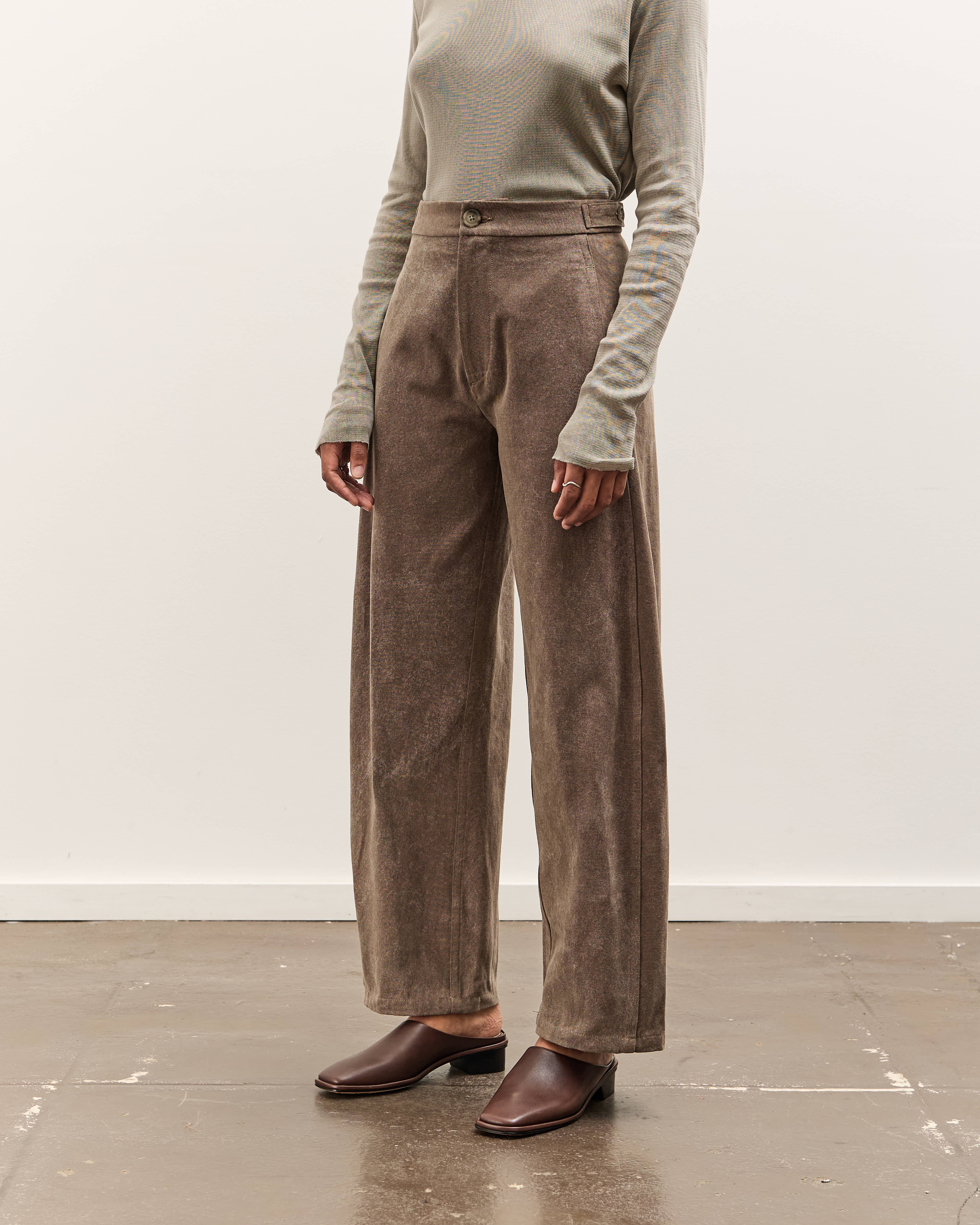 Lauren Manoogian Canvas Pants, Washed Cinder - Image 4