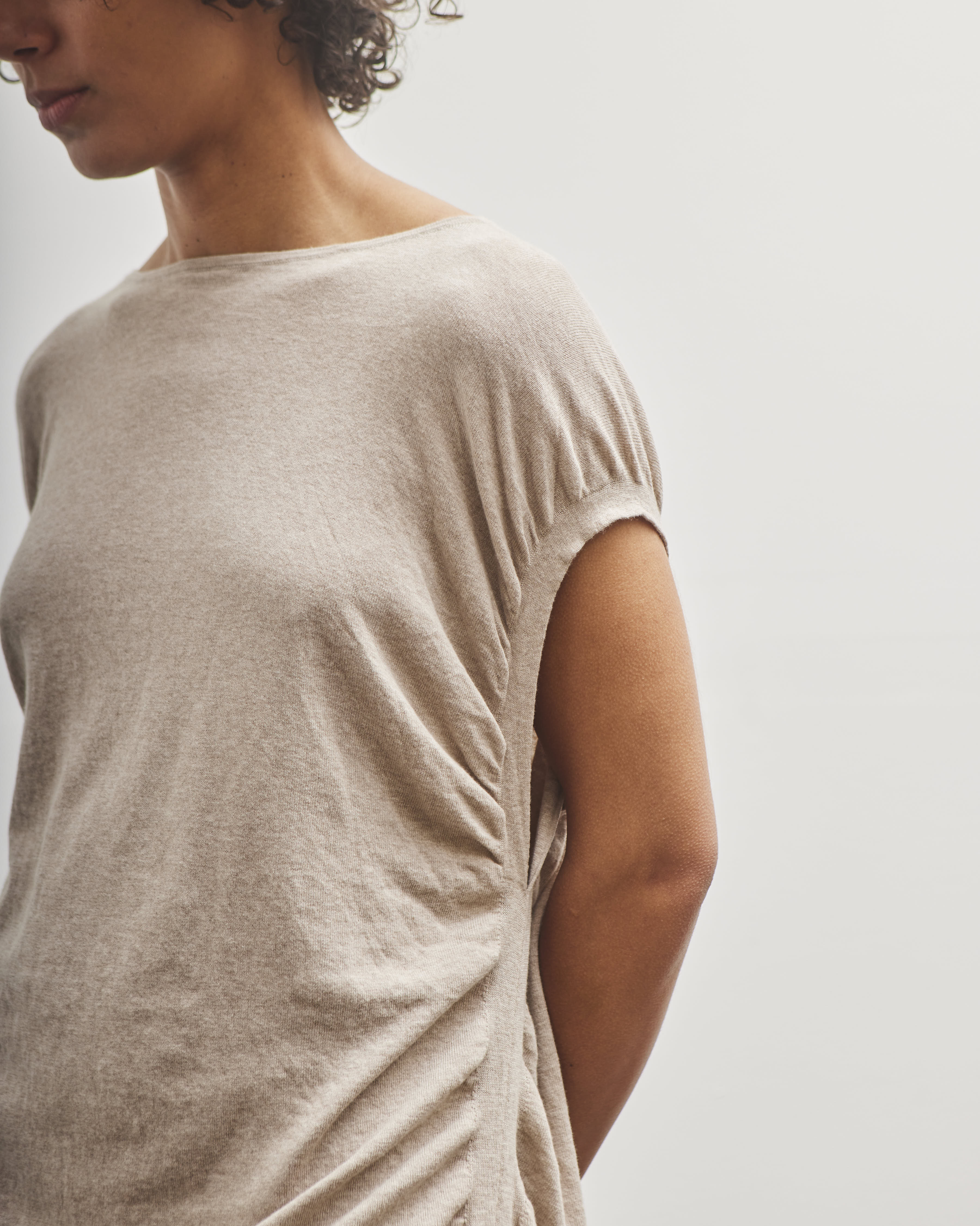 Lauren Manoogian Drape Dress, Sisal - Image 4