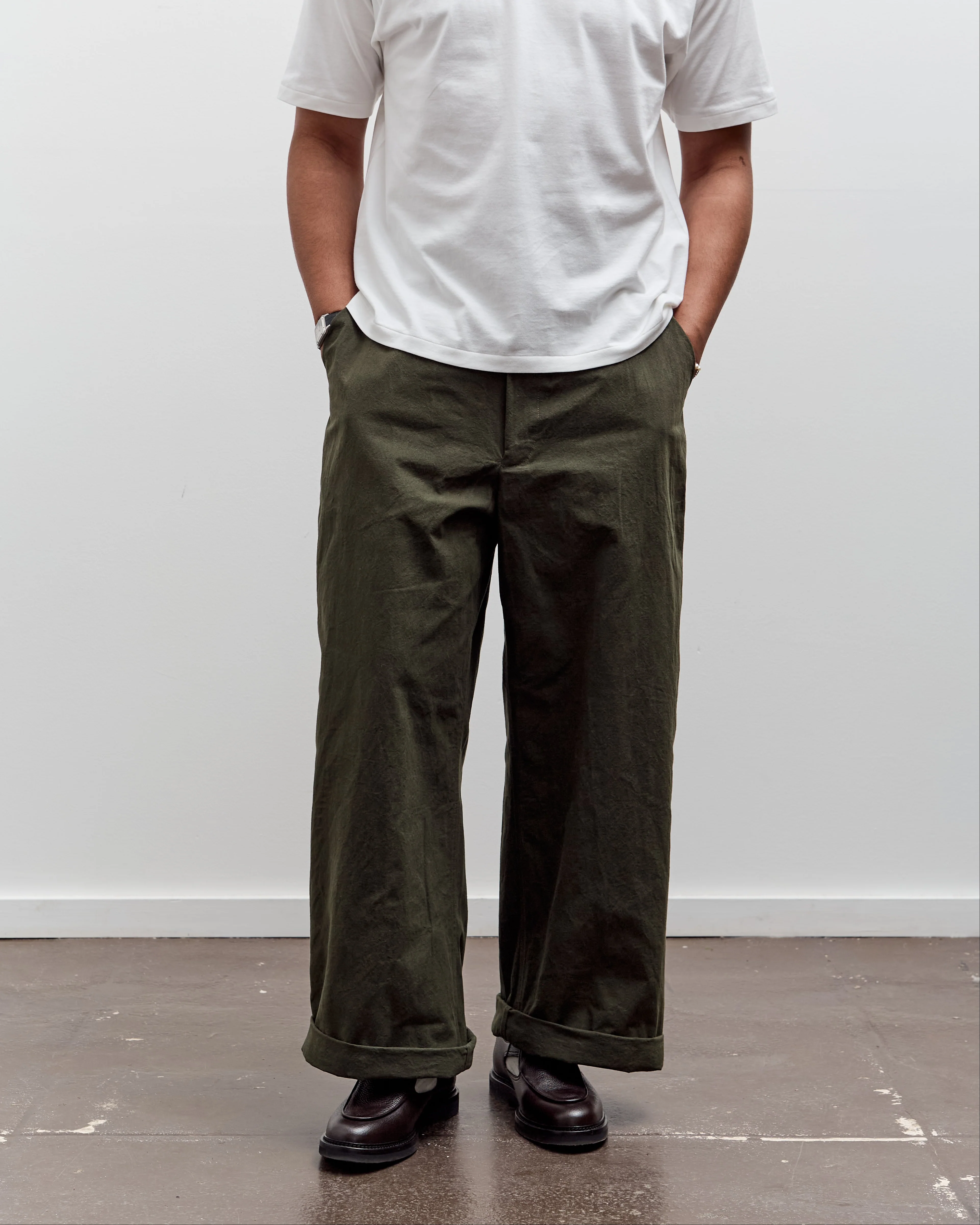 MAN-TLE R20P8 Sail Pants, Woodland Wax
