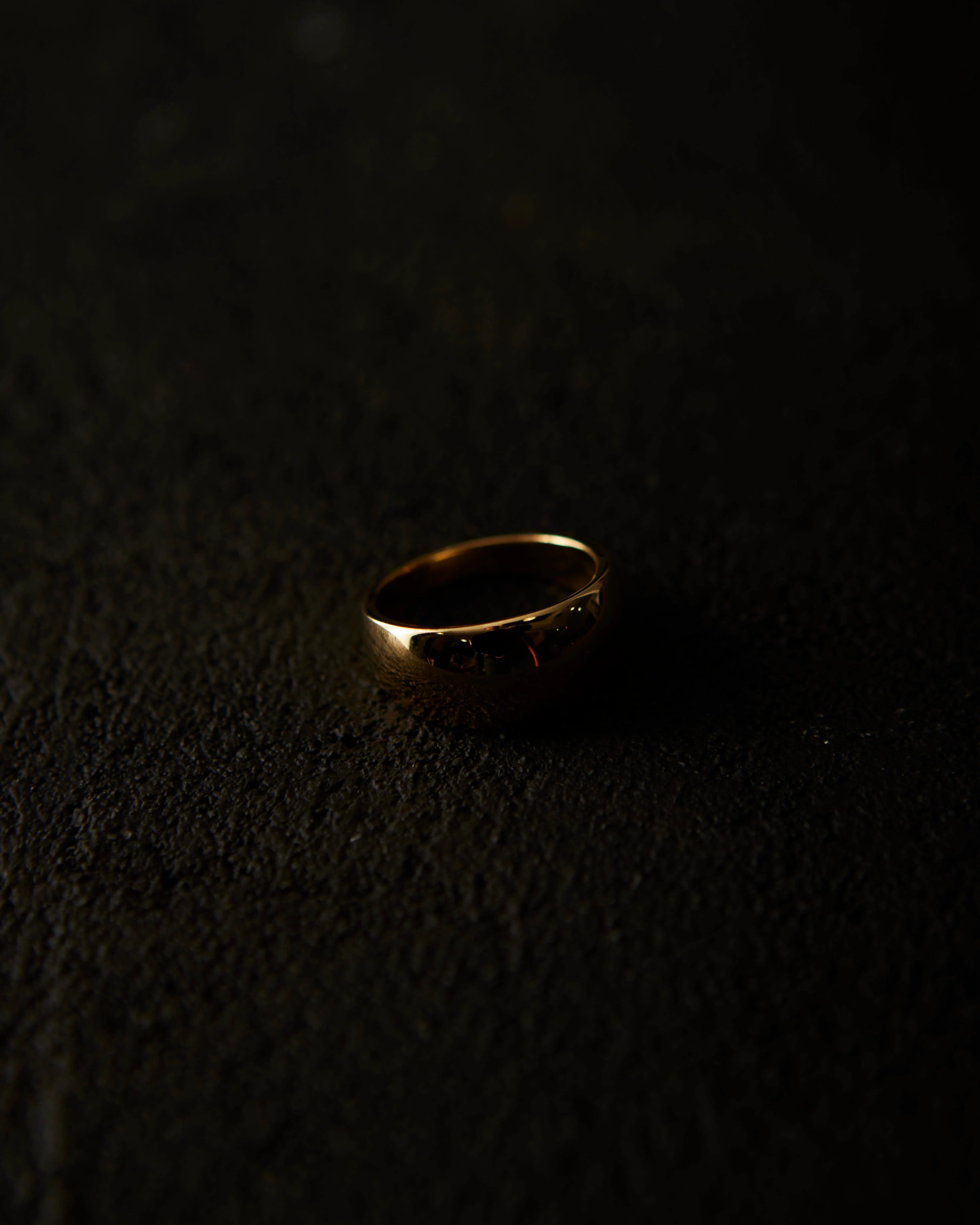 Maslo Domed Ring, Gold - Image 2