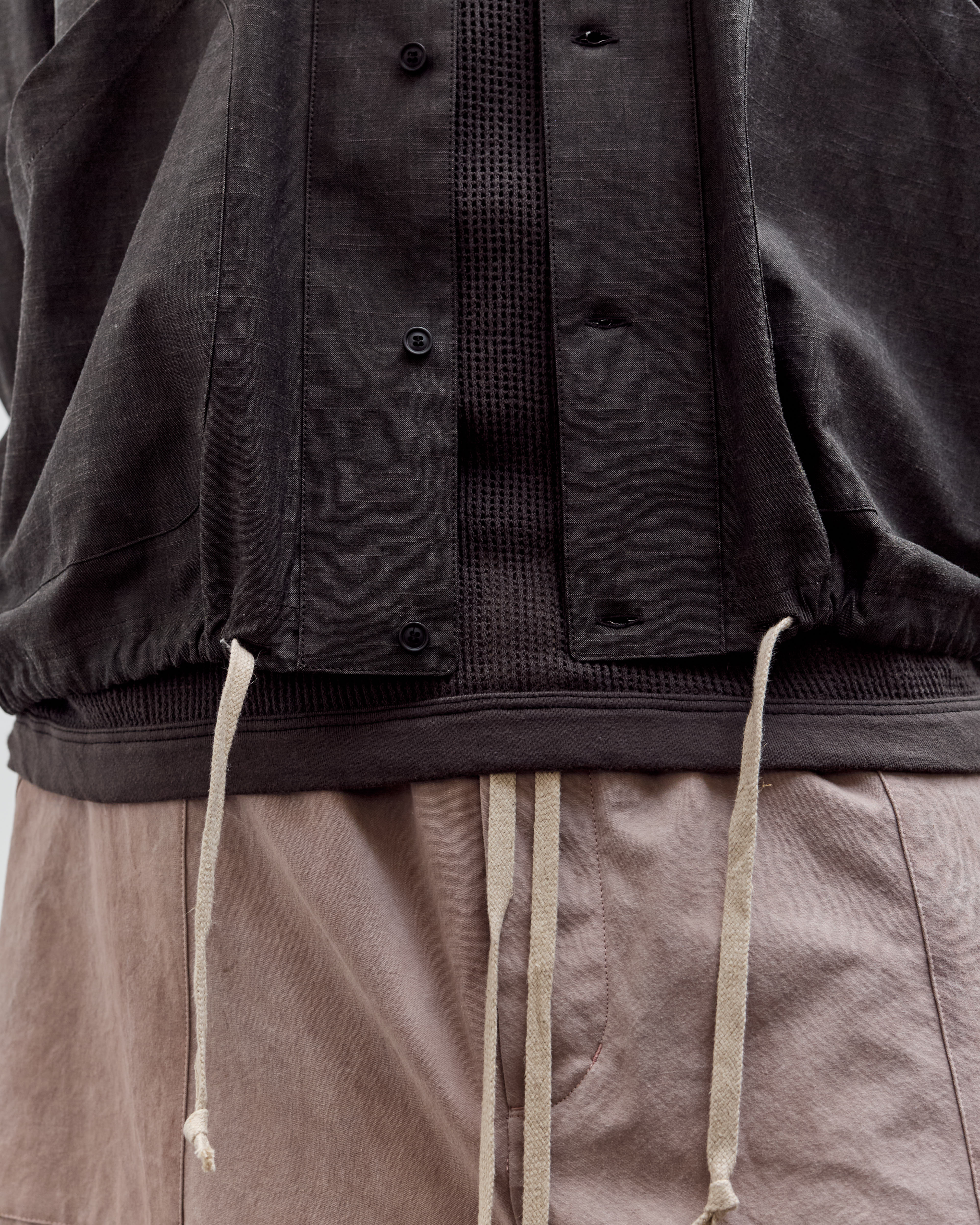 O by Jan-Jan Van Essche Balloon Shirt, Dark Sumi - Image 8